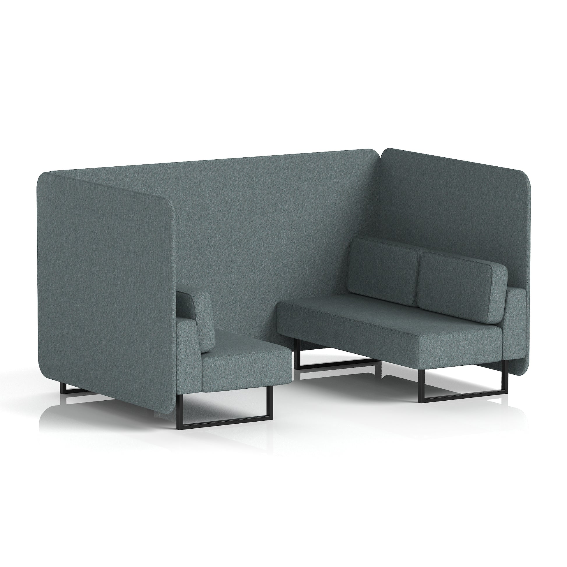 Brixworth Bench Booth in Single Tone