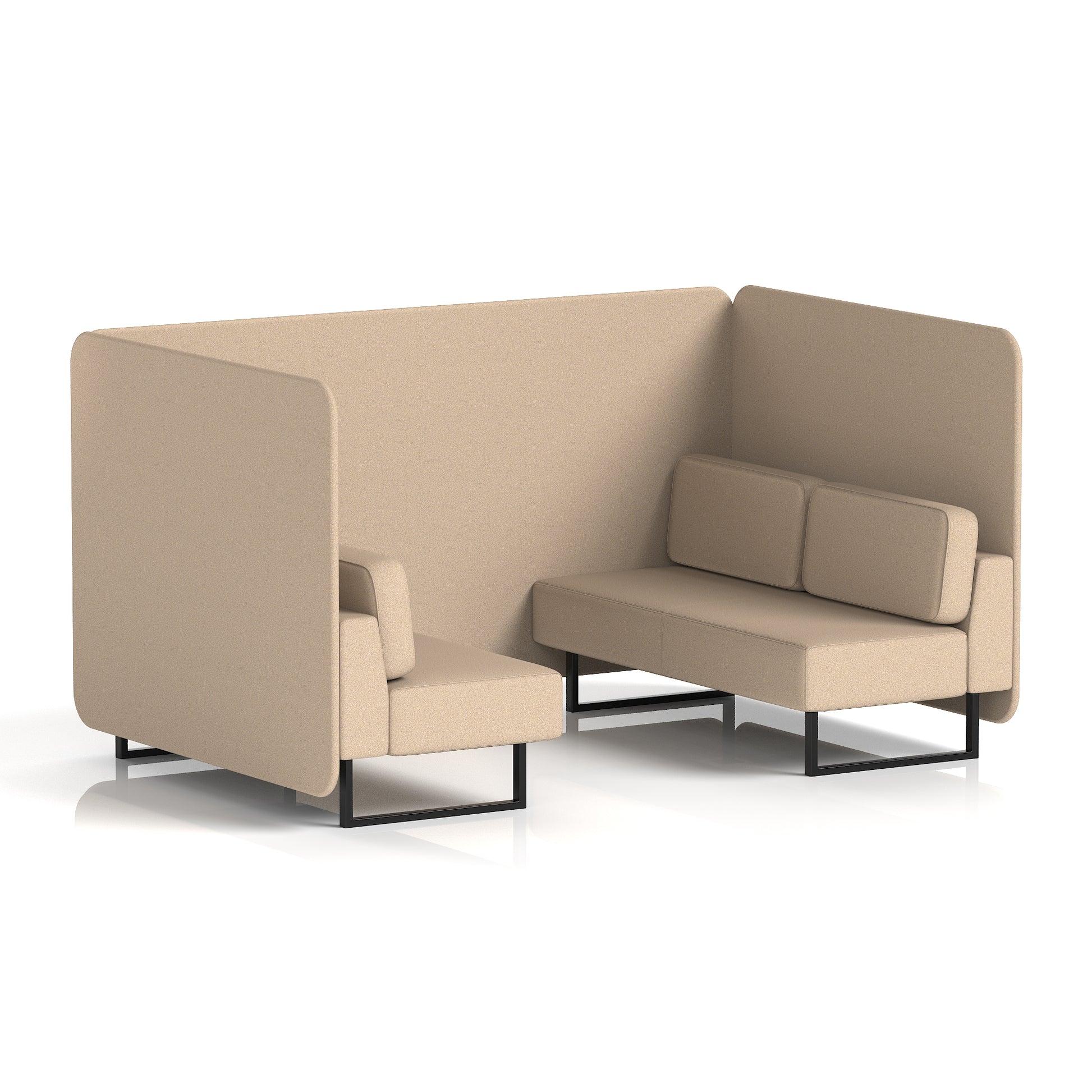 Brixworth Bench Booth in Single Tone