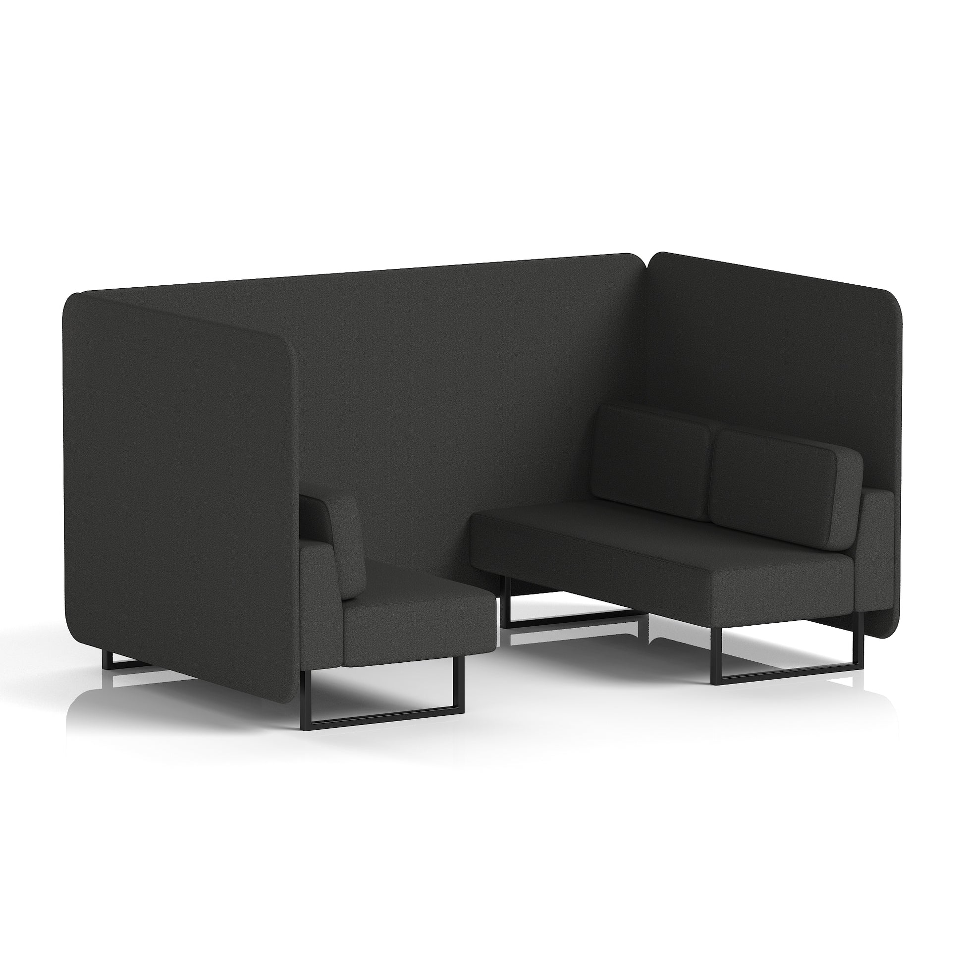 Brixworth Bench Booth in Single Tone
