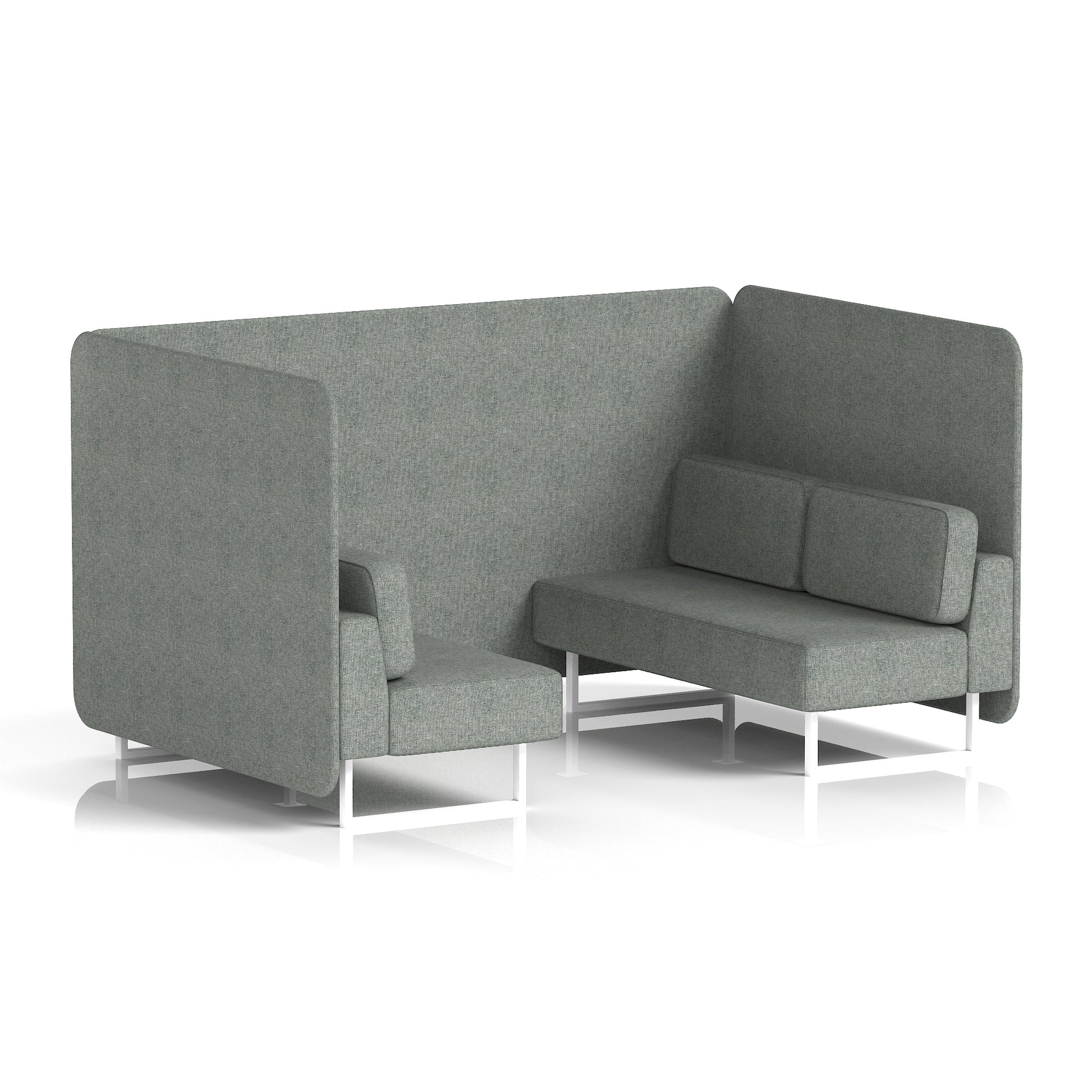 Brixworth Bench Booth in Single Tone