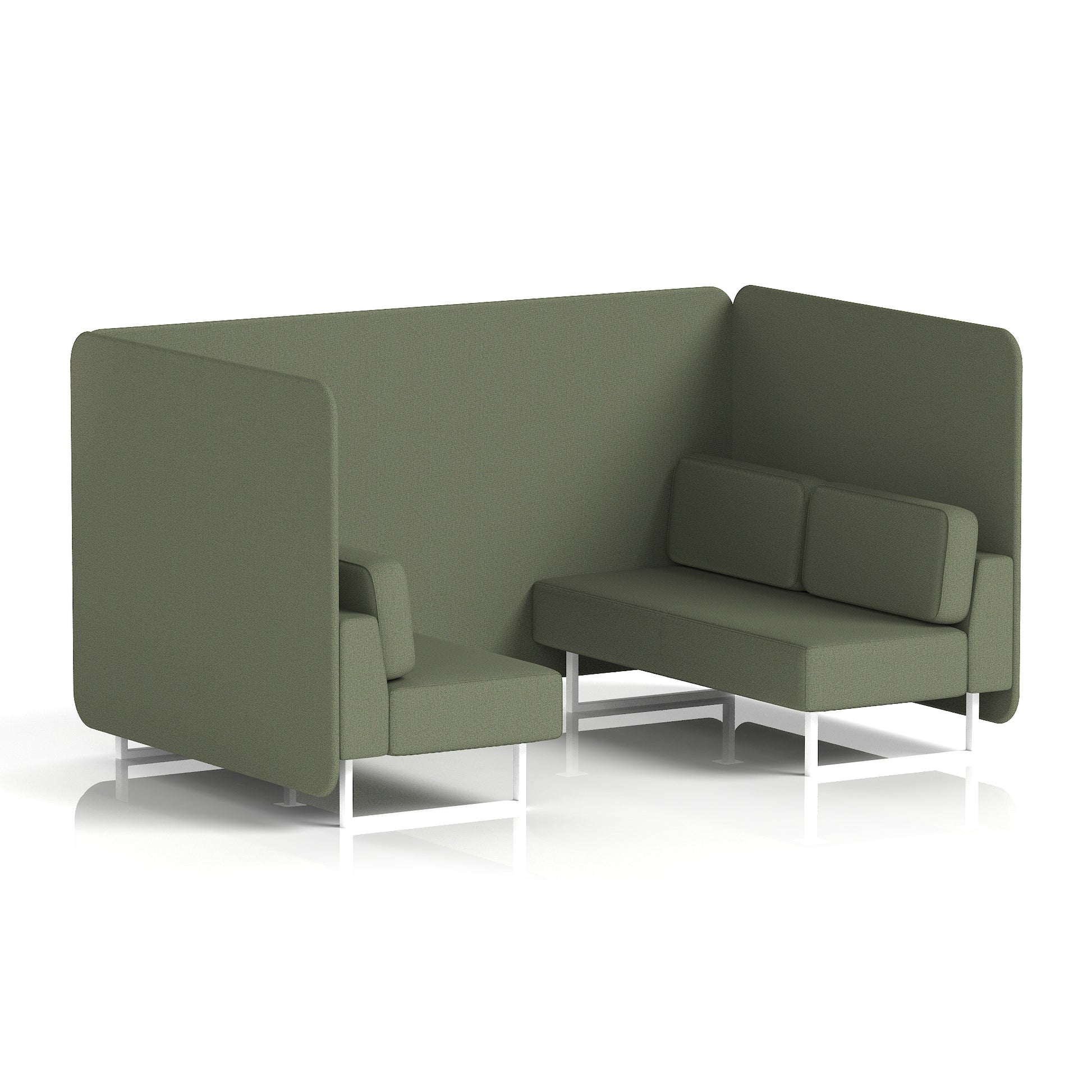 Brixworth Bench Booth in Single Tone