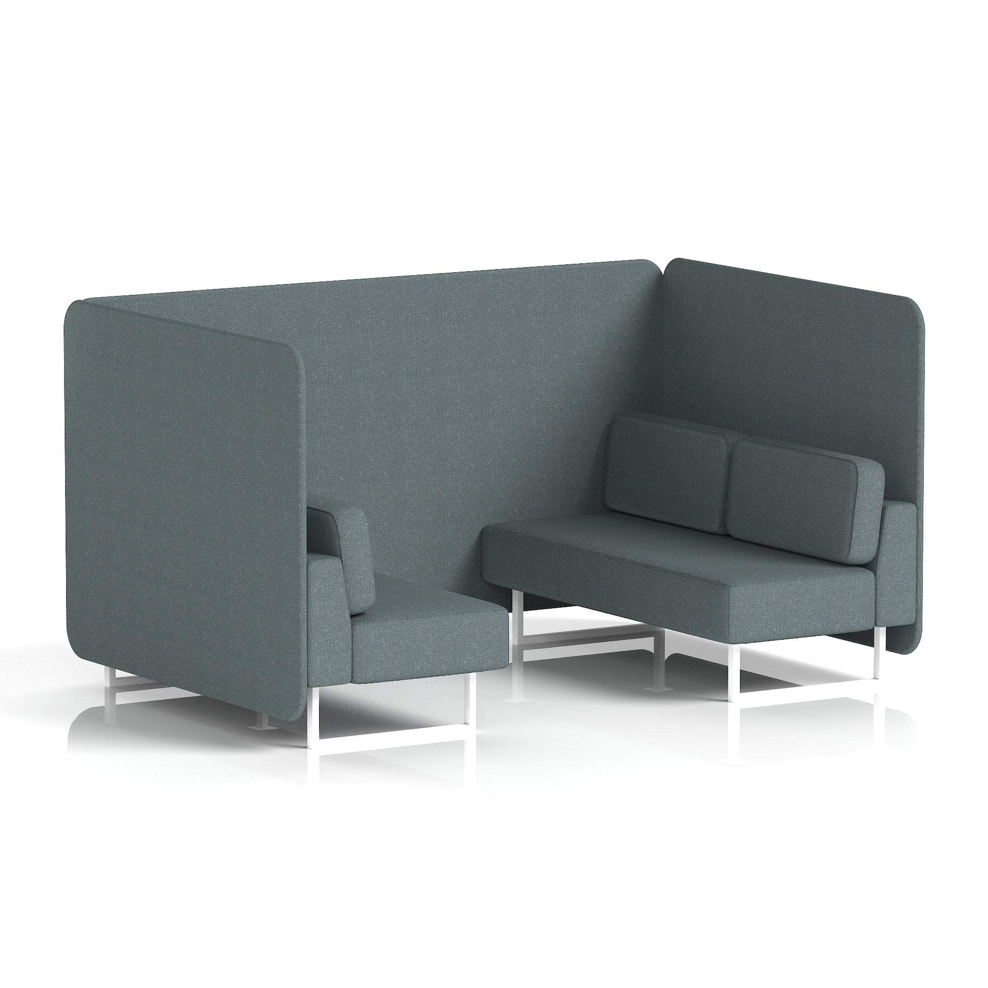 Brixworth Bench Booth in Single Tone