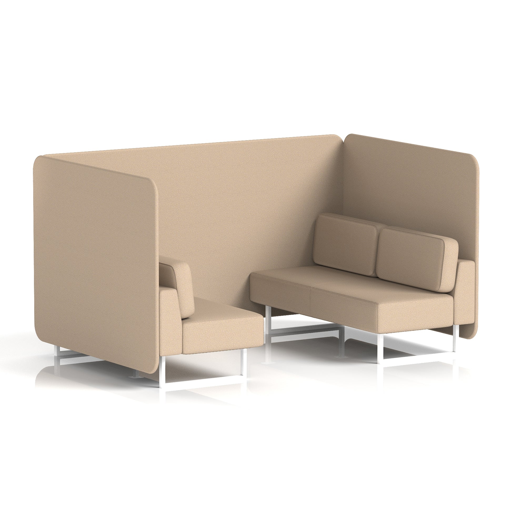 Brixworth Bench Booth in Single Tone