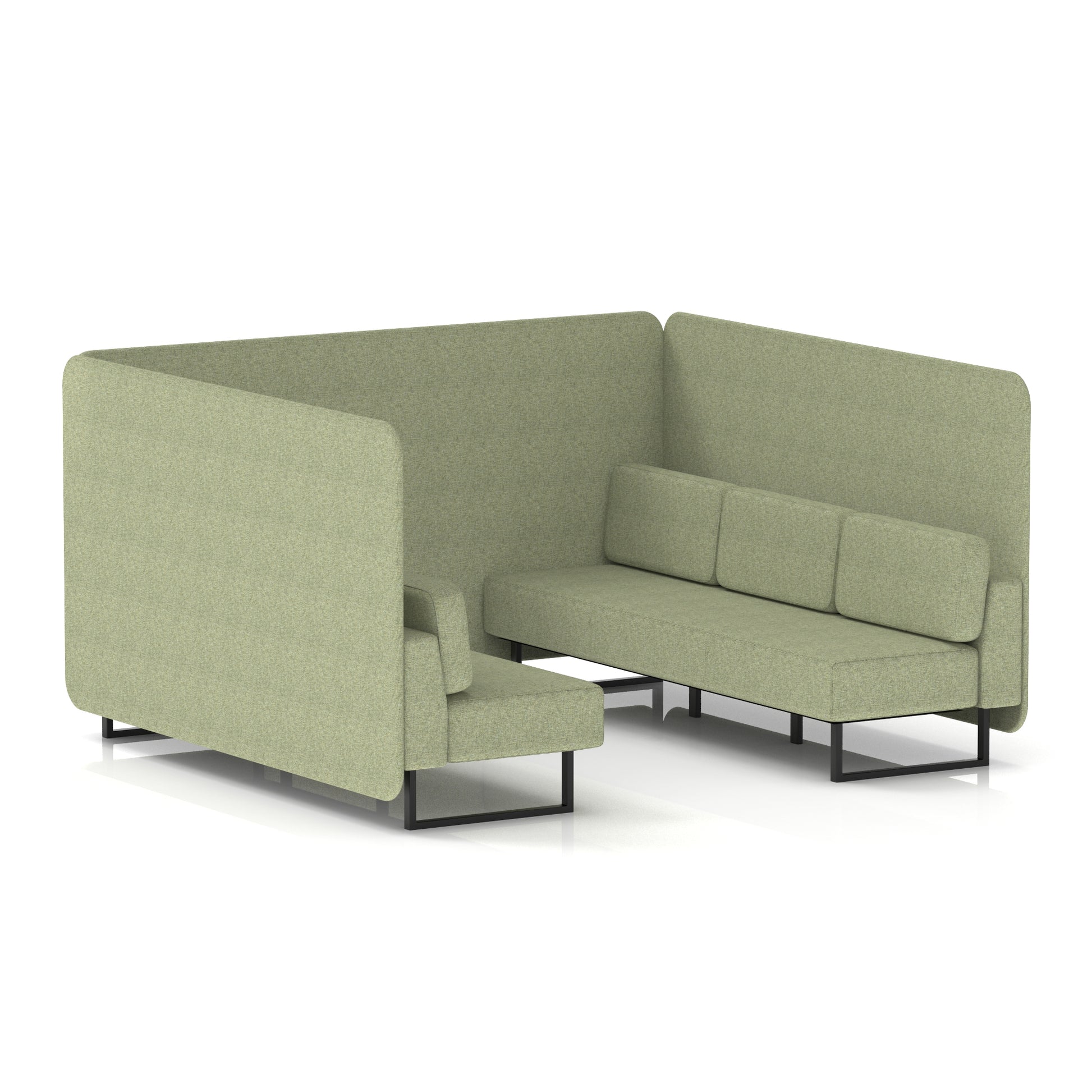 Brixworth Bench Booth in Single Tone
