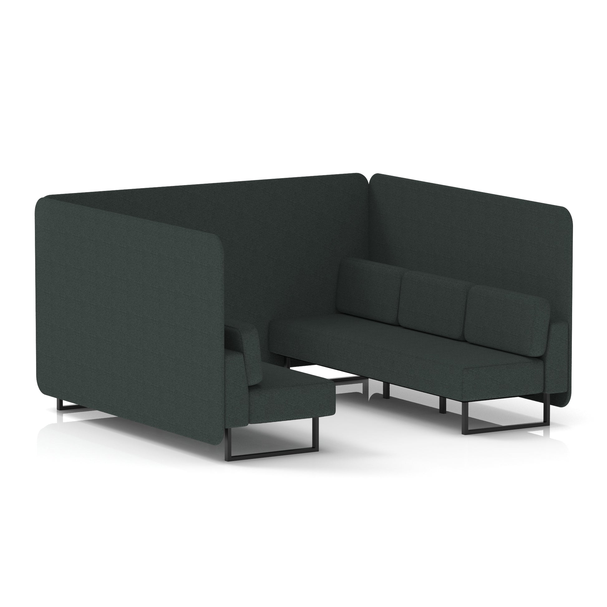 Brixworth Bench Booth in Single Tone
