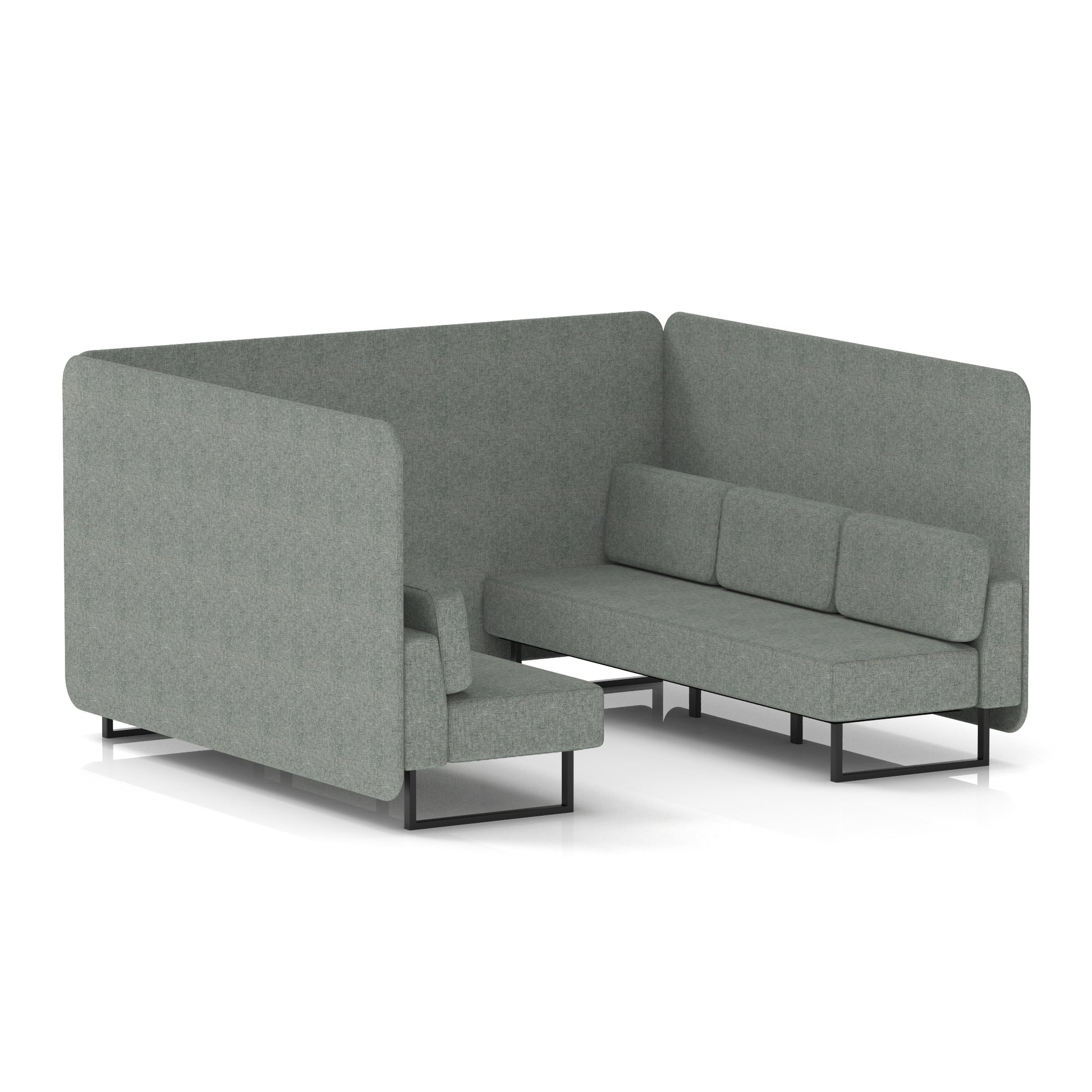 Brixworth Bench Booth in Single Tone