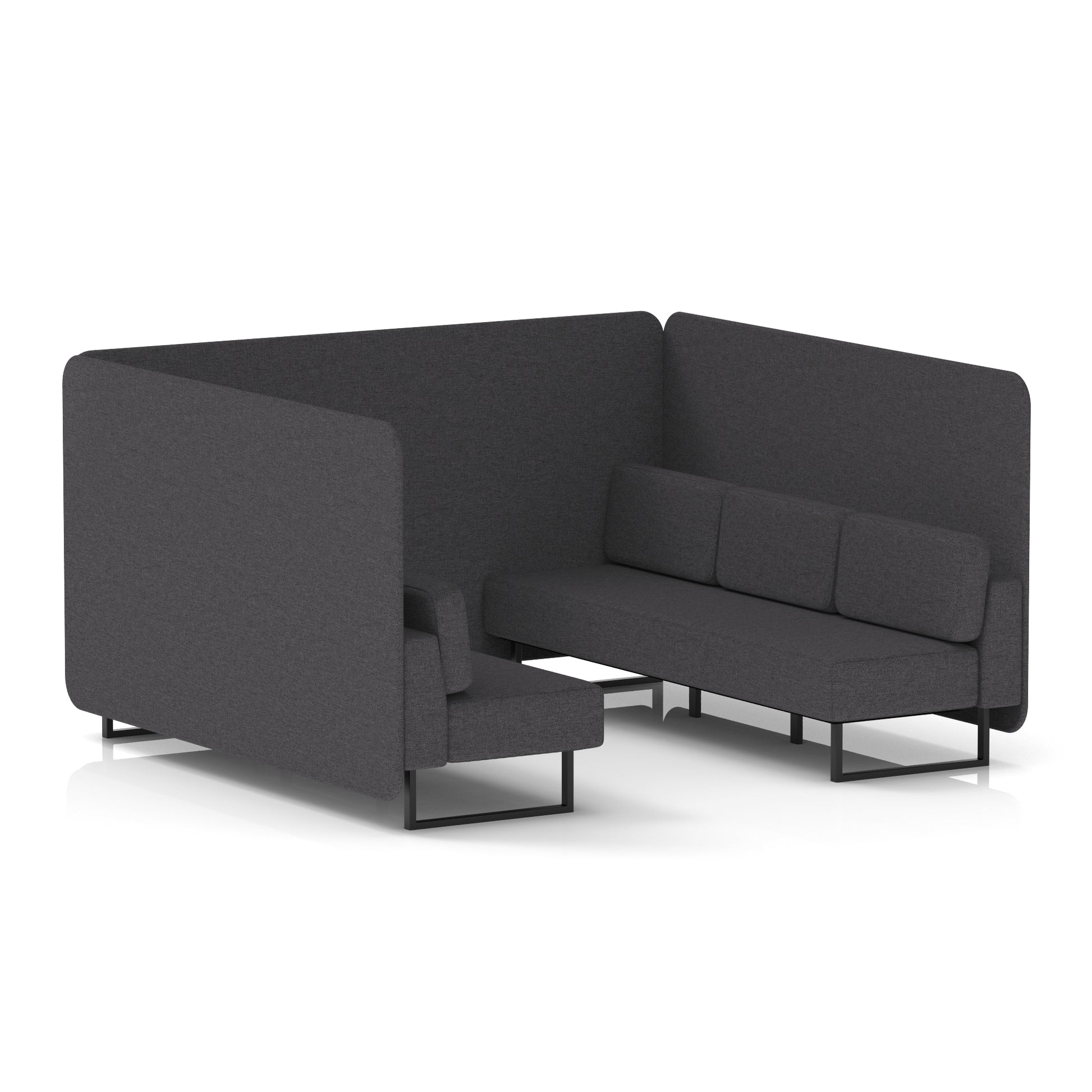 Brixworth Bench Booth in Single Tone