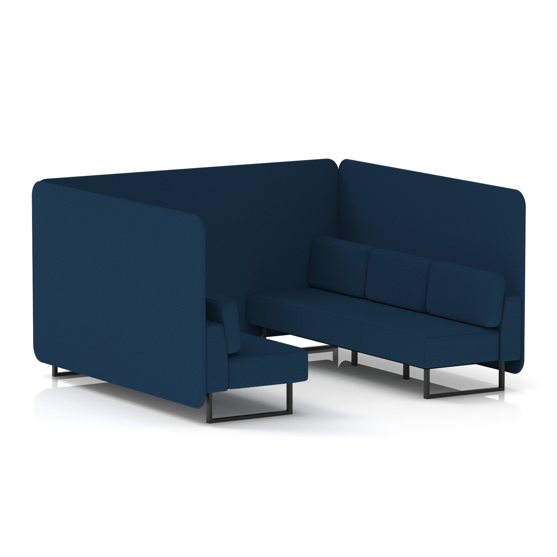 Brixworth Bench Booth in Single Tone