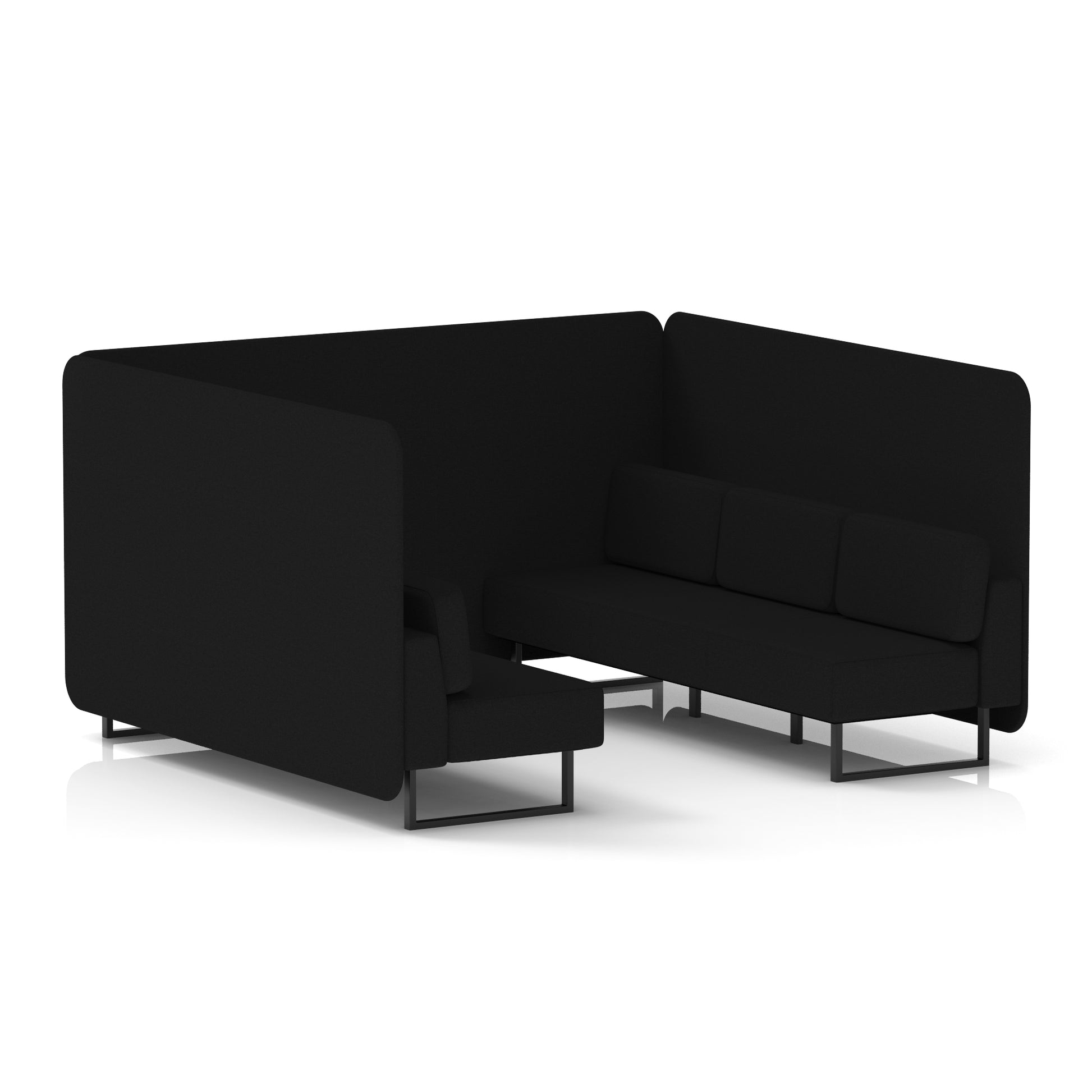 Brixworth Bench Booth in Single Tone