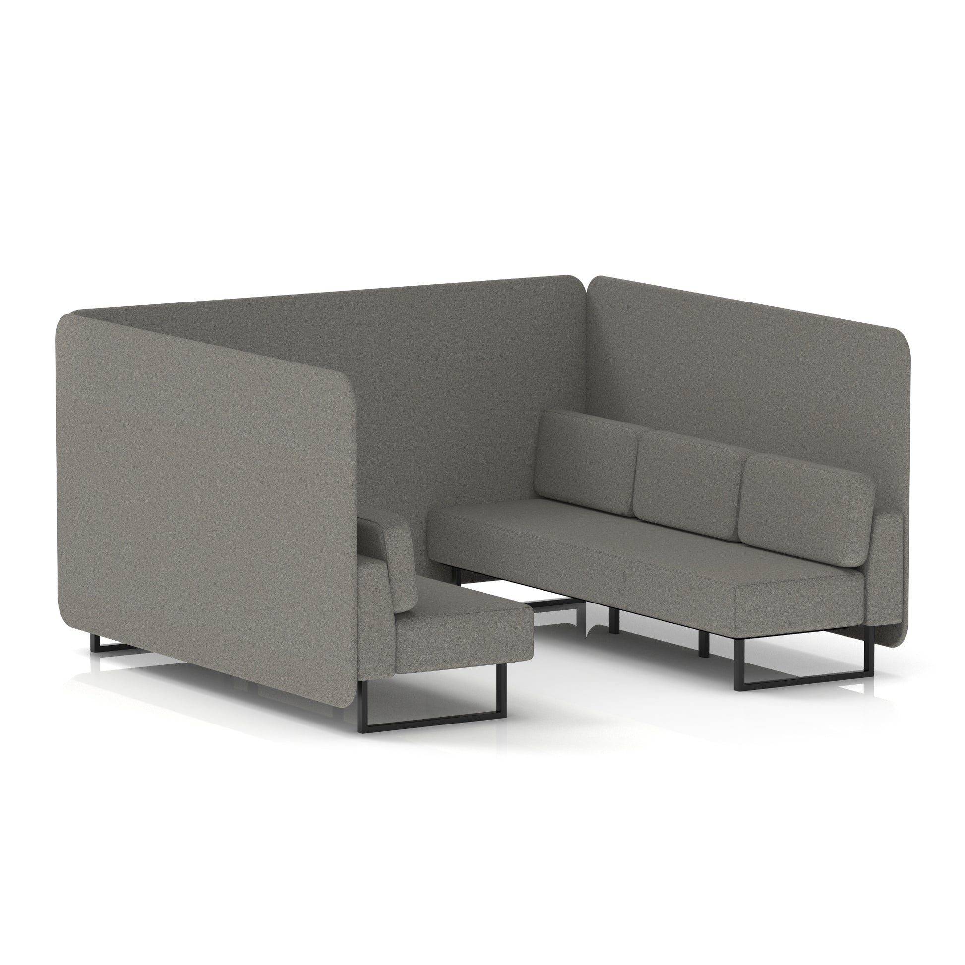 Brixworth Bench Booth in Single Tone