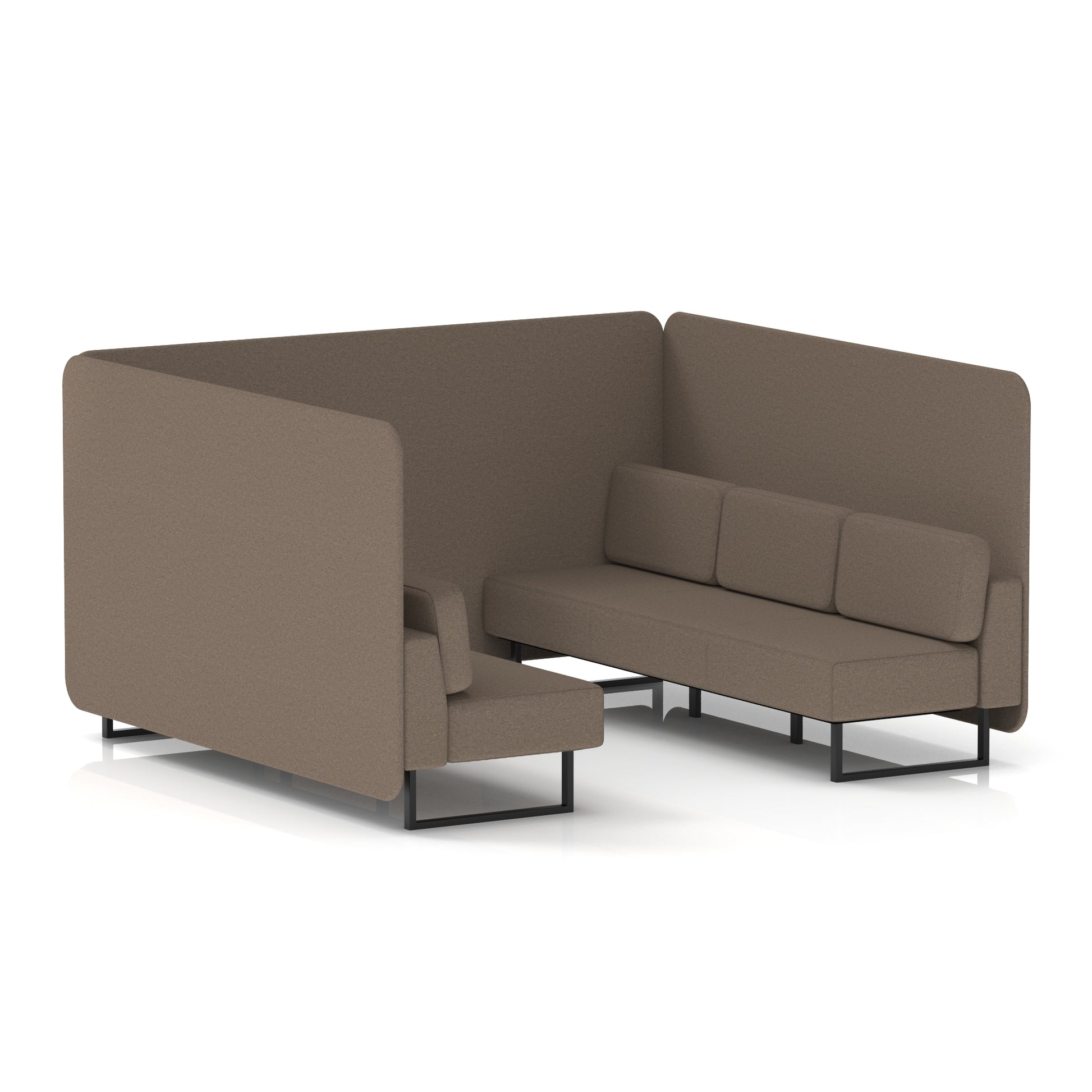 Brixworth Bench Booth in Single Tone