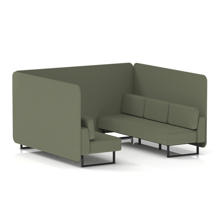 Brixworth Bench Booth in Single Tone