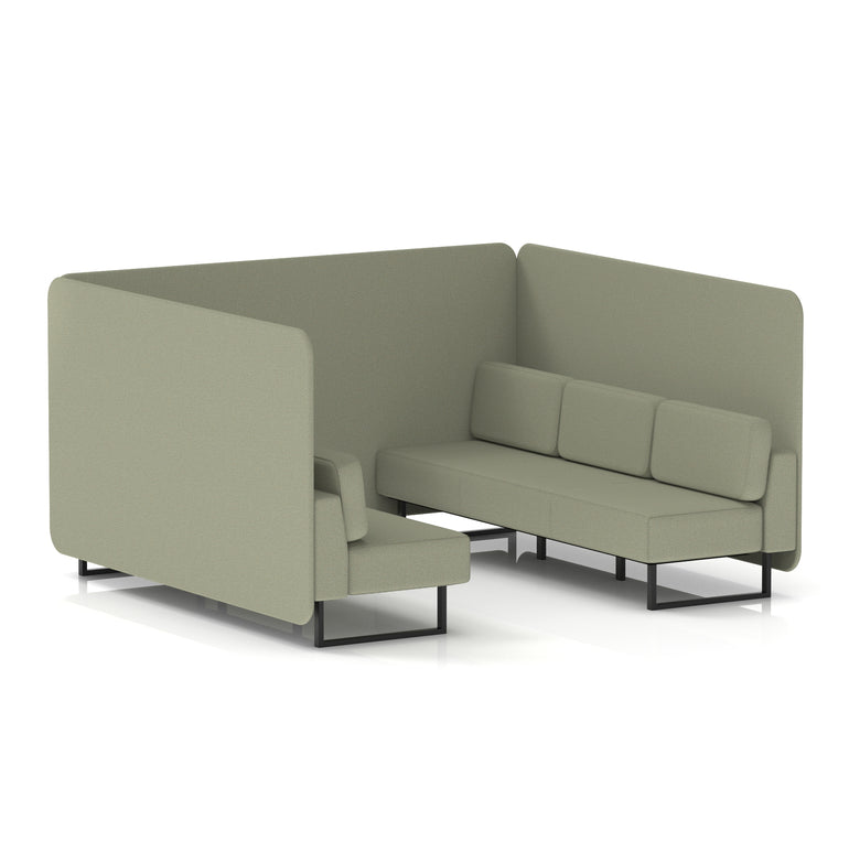 Brixworth Bench Booth in Single Tone