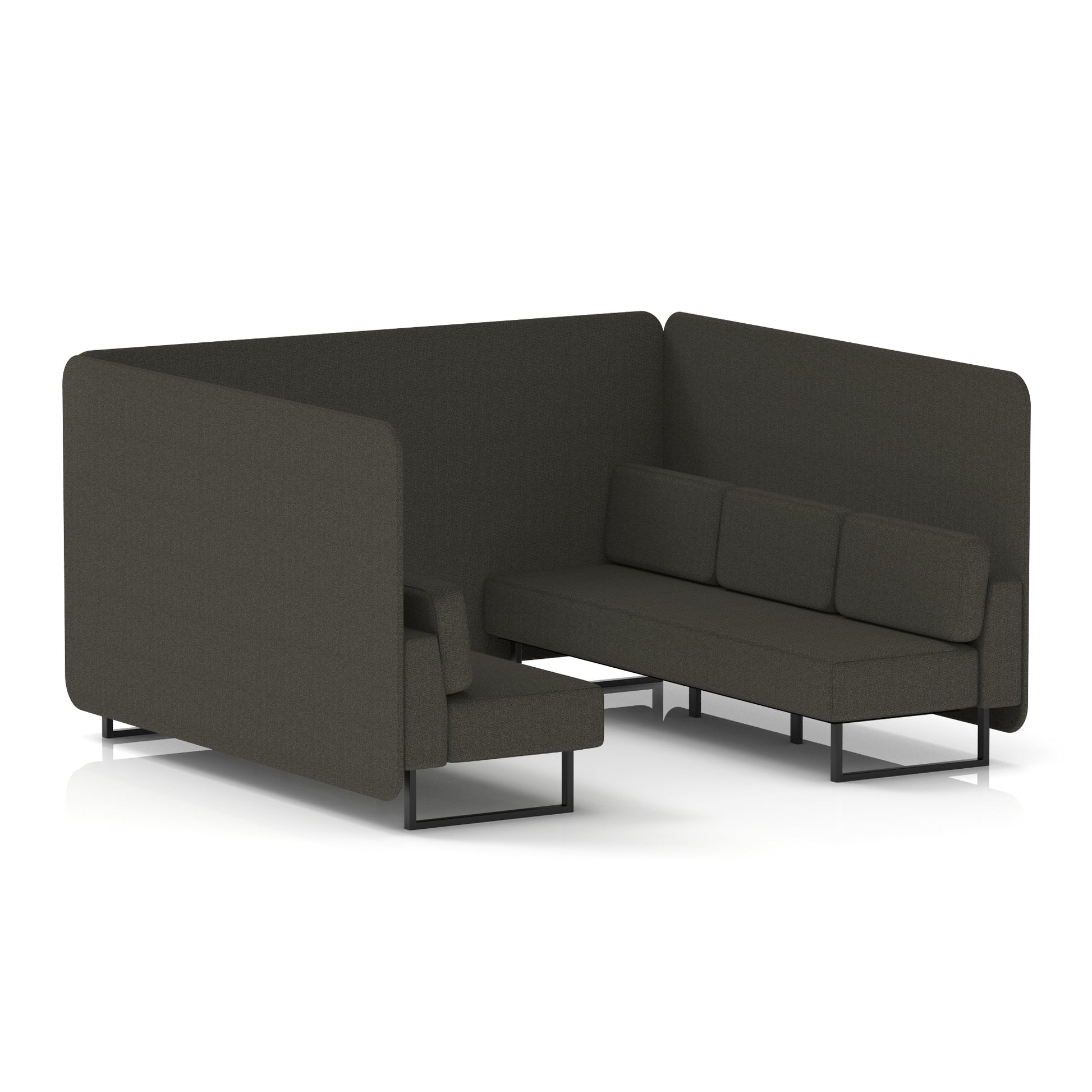 Brixworth Bench Booth in Single Tone