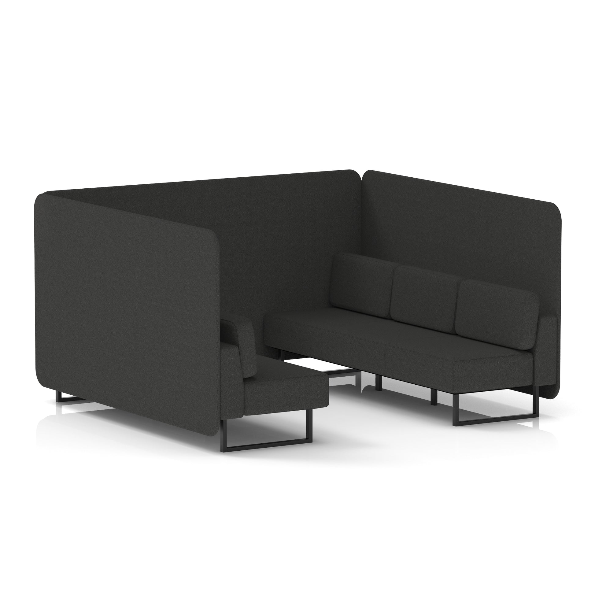 Brixworth Bench Booth in Single Tone