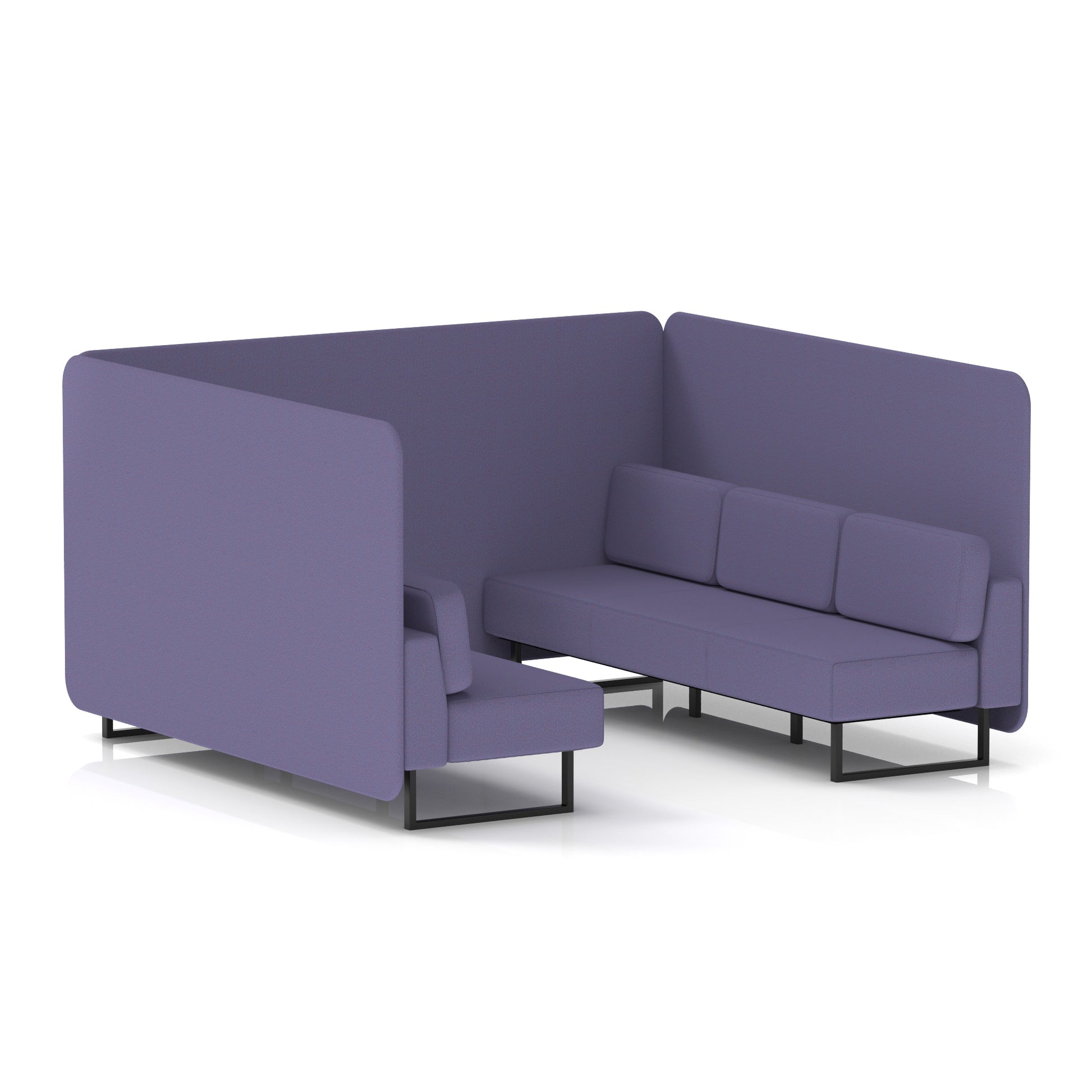 Brixworth Bench Booth in Single Tone