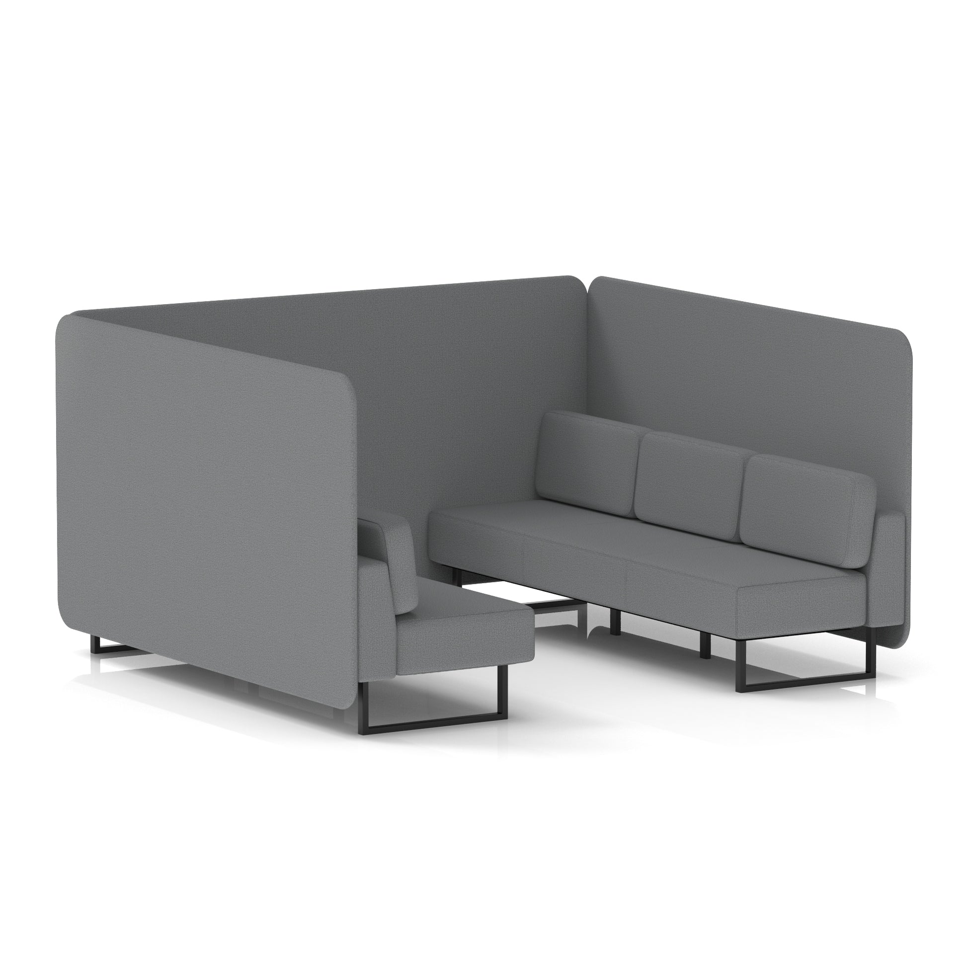 Brixworth Bench Booth in Single Tone