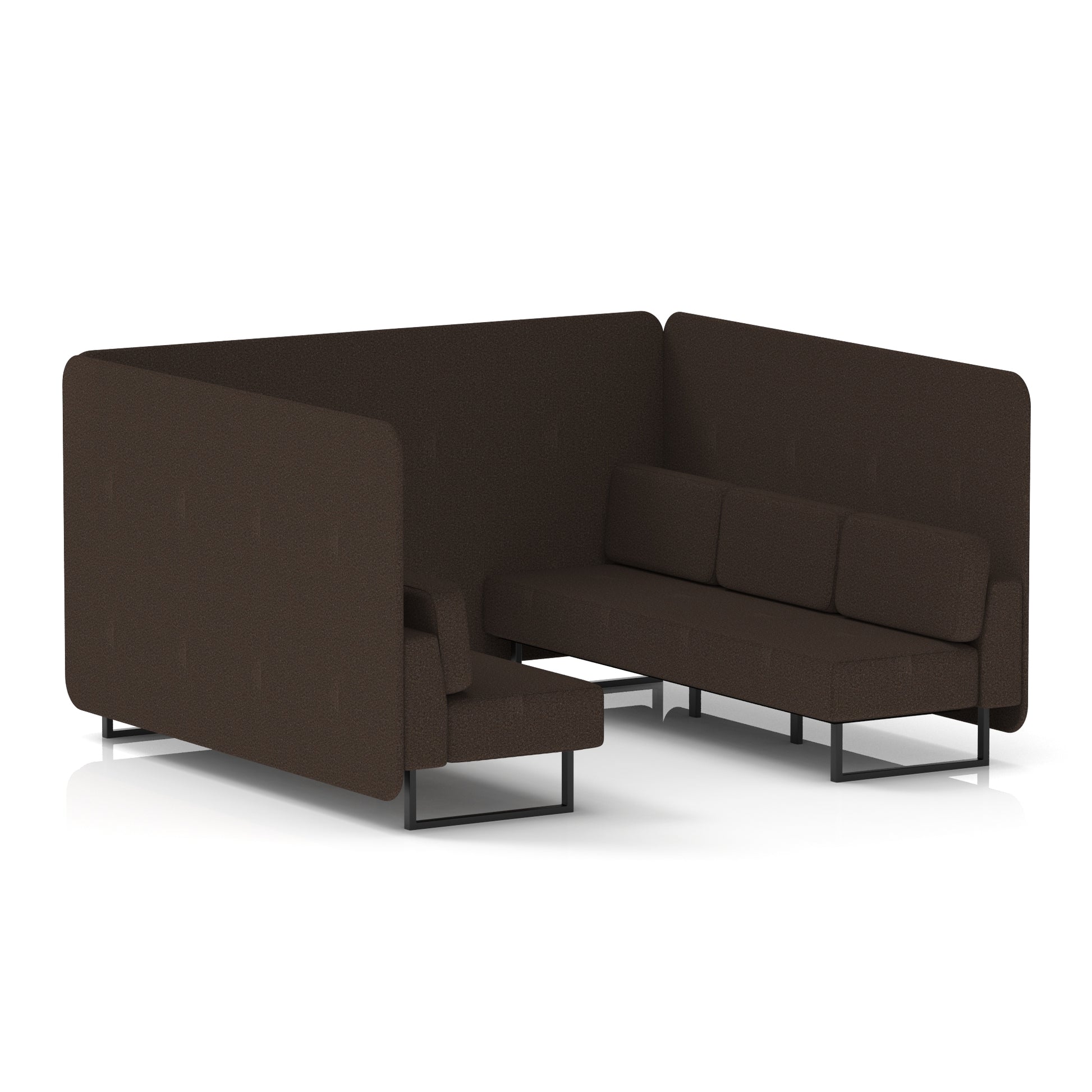 Brixworth Bench Booth in Single Tone