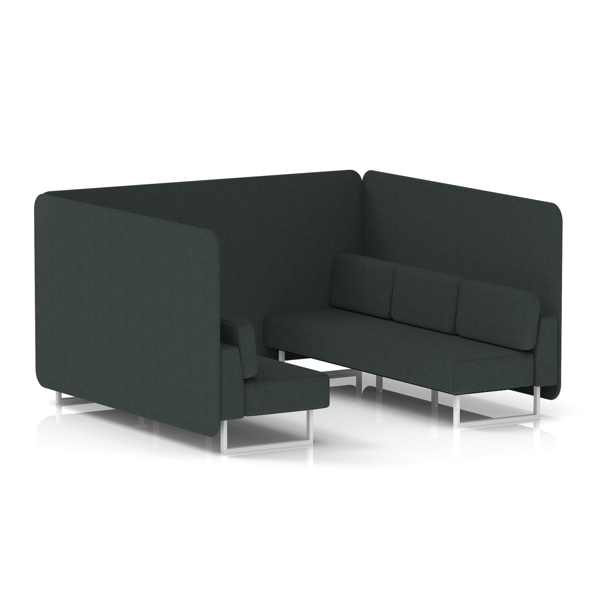 Brixworth Bench Booth in Single Tone