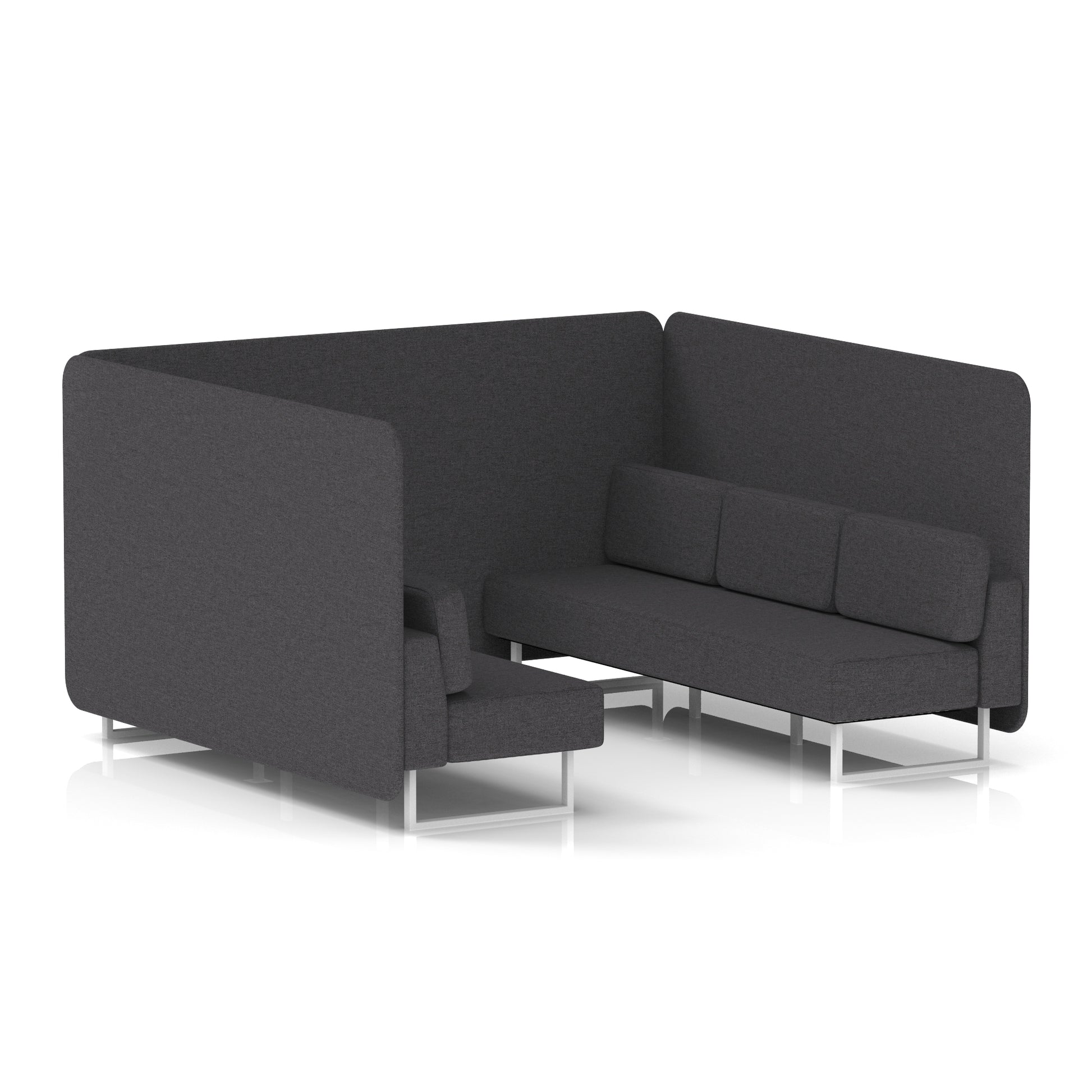 Brixworth Bench Booth in Single Tone