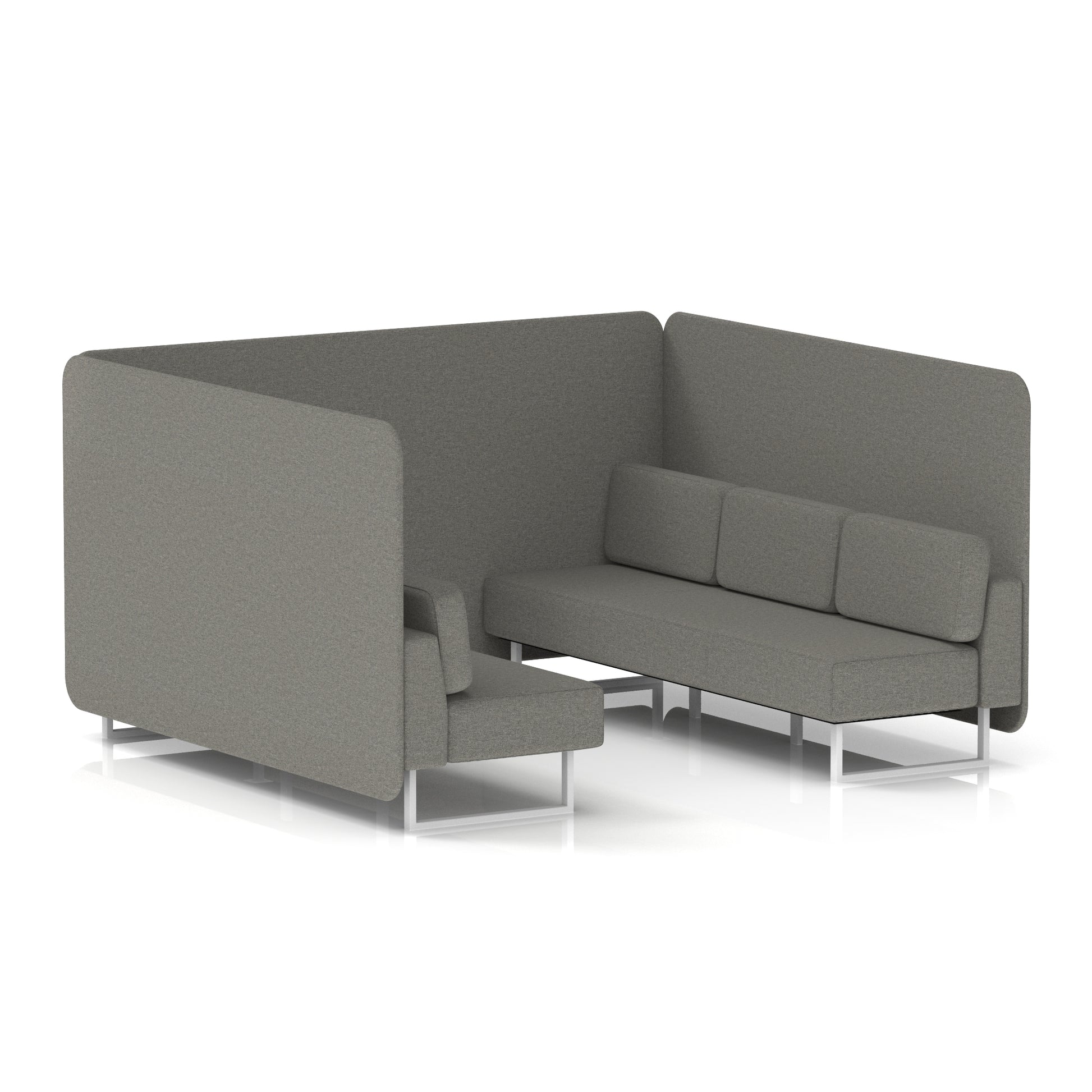 Brixworth Bench Booth in Single Tone
