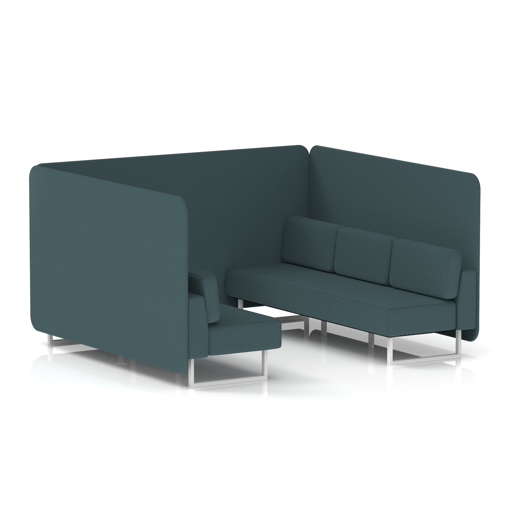 Brixworth Bench Booth in Single Tone
