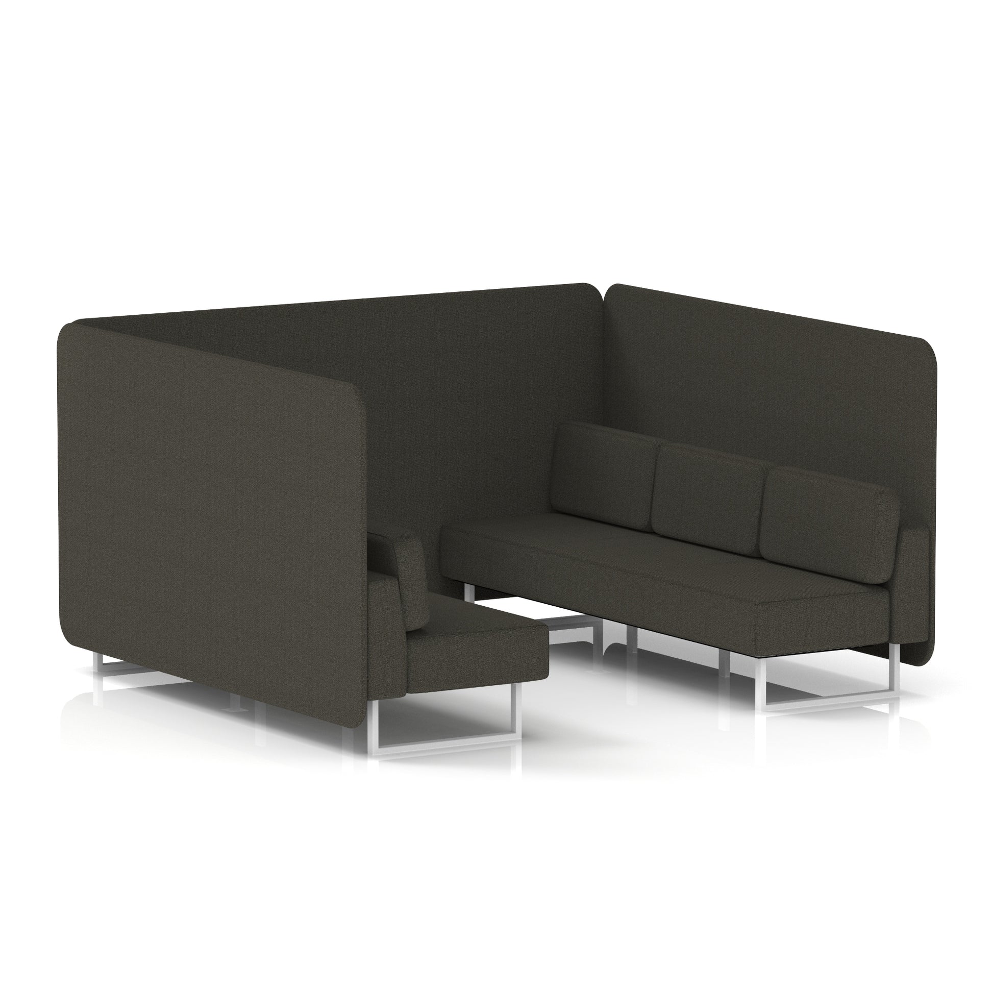 Brixworth Bench Booth in Single Tone