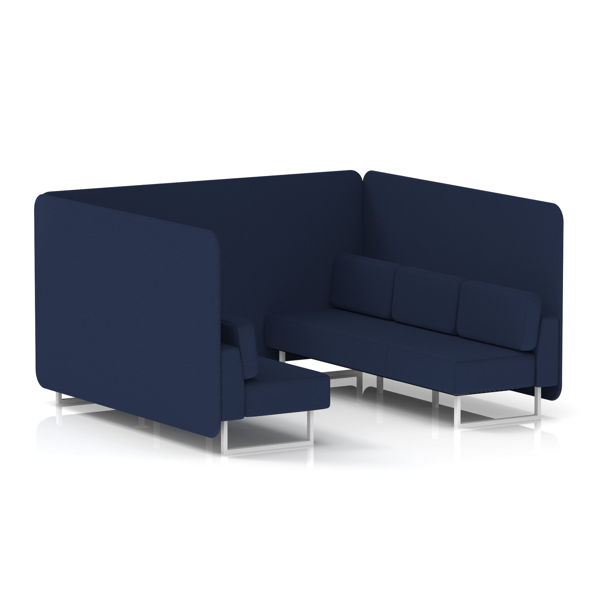 Brixworth Bench Booth in Single Tone