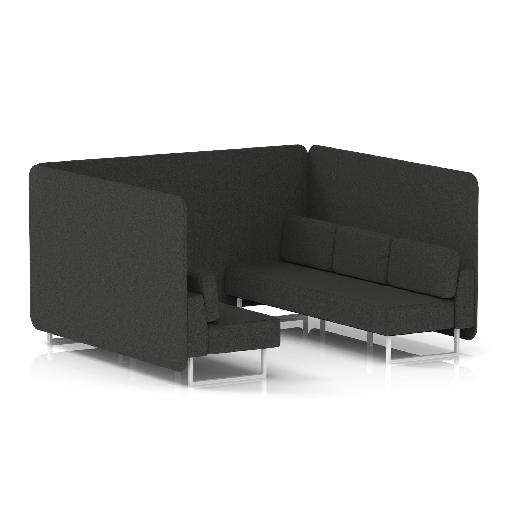 Brixworth Bench Booth in Single Tone