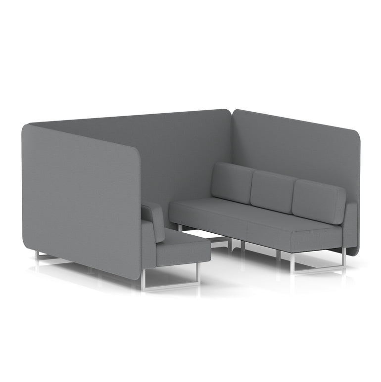Brixworth Bench Booth in Single Tone