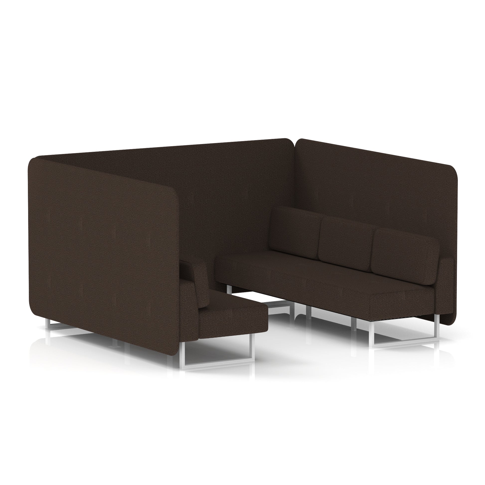 Brixworth Bench Booth in Single Tone