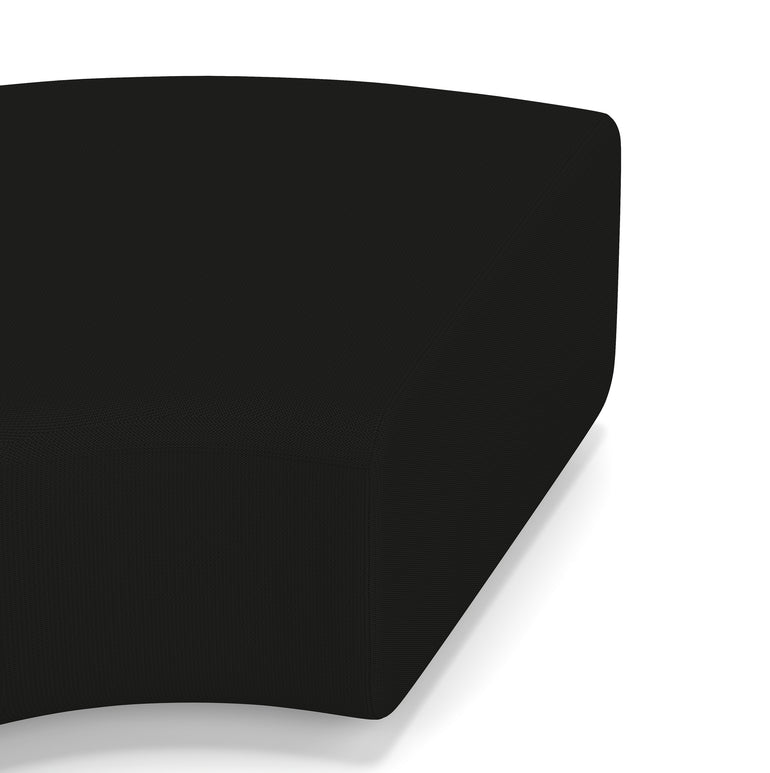 Mawsley Modular Seating 90 Degree Backless Curved Unit