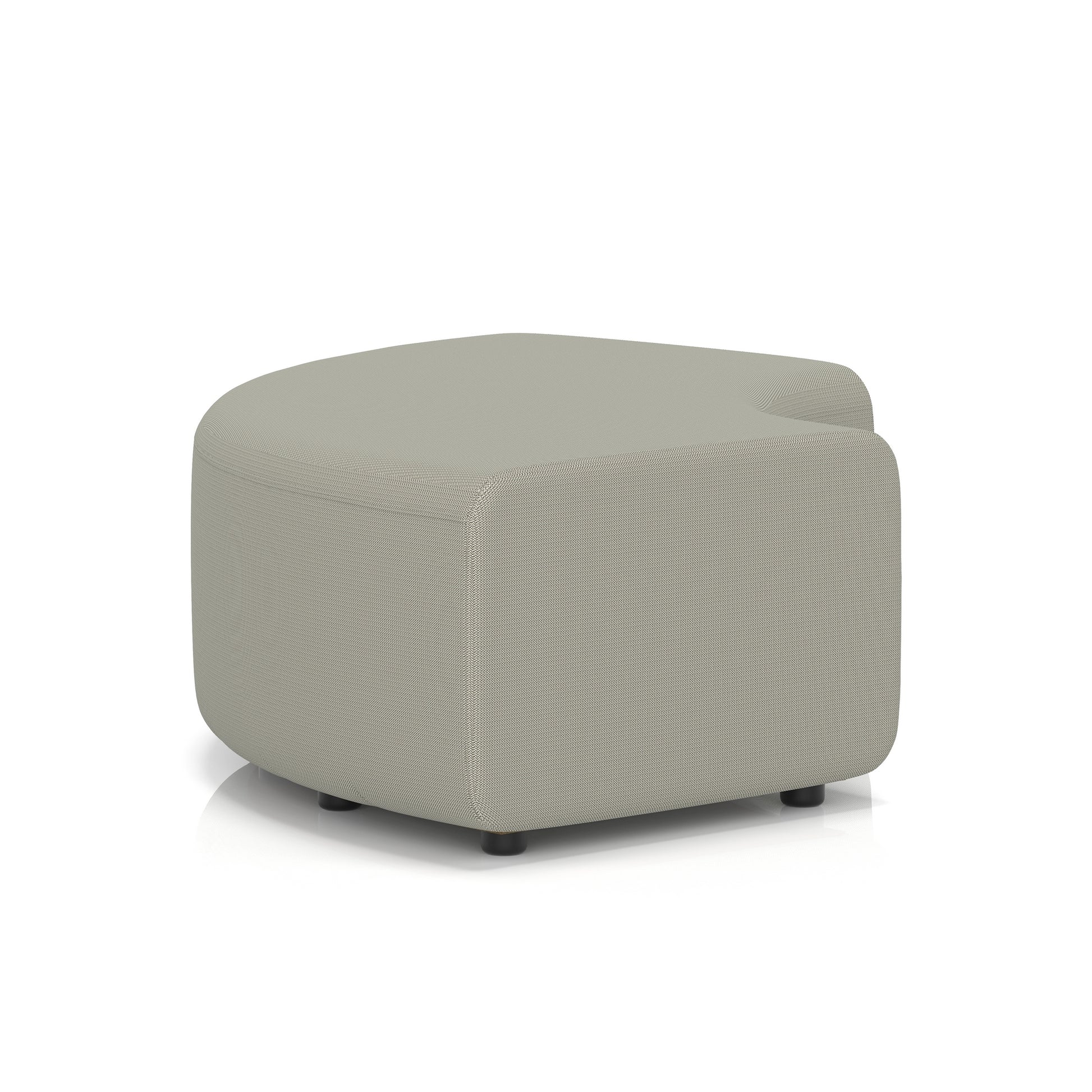 Mawsley Modular Seating 90 Degree Backless Curved Unit