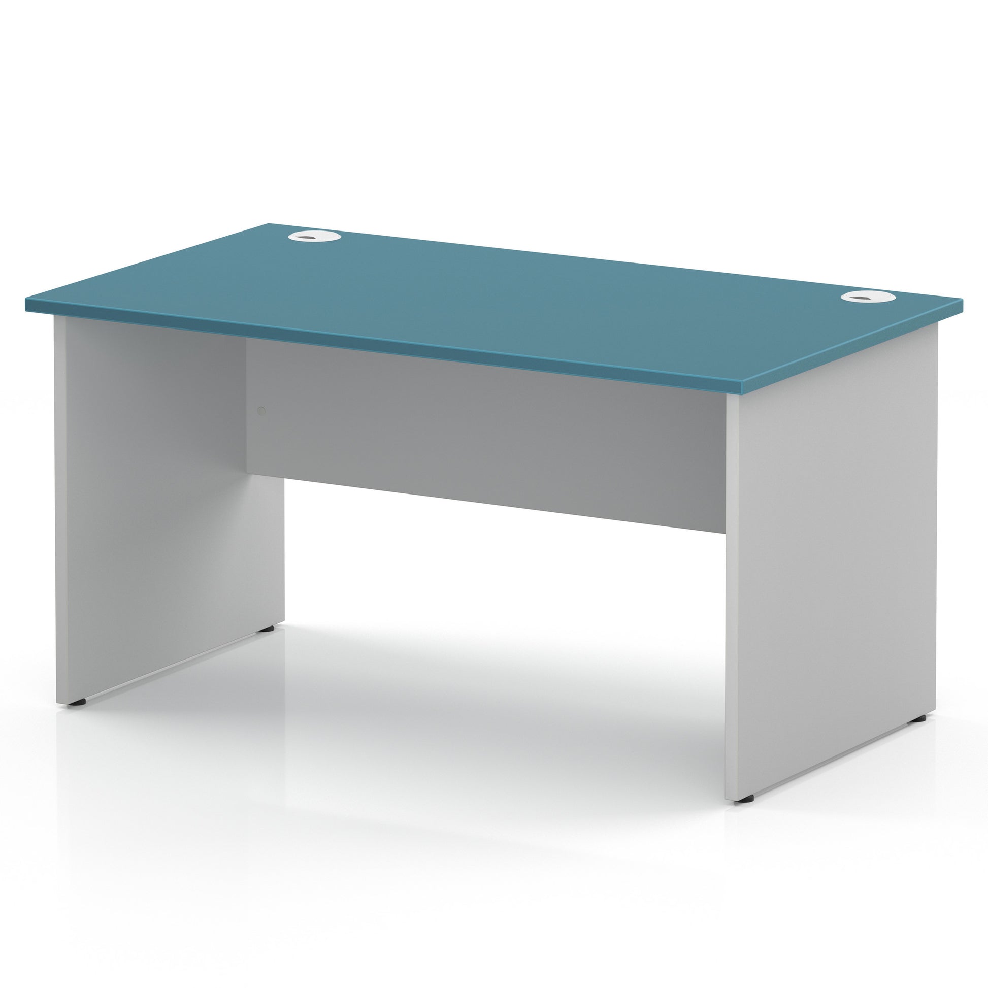 Impulse 1400mm Straight Desk Panel End Leg