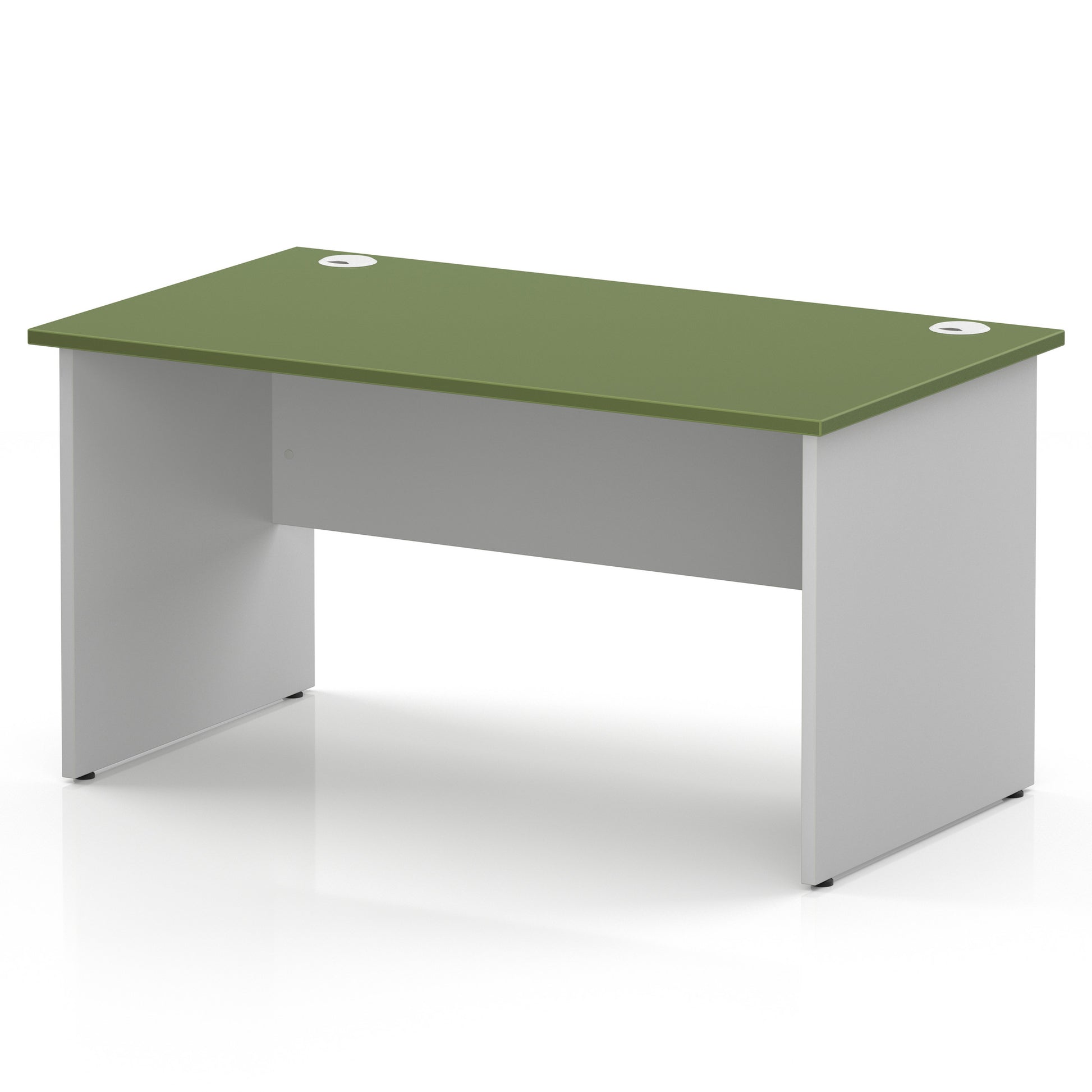 Impulse 1400mm Straight Desk Panel End Leg