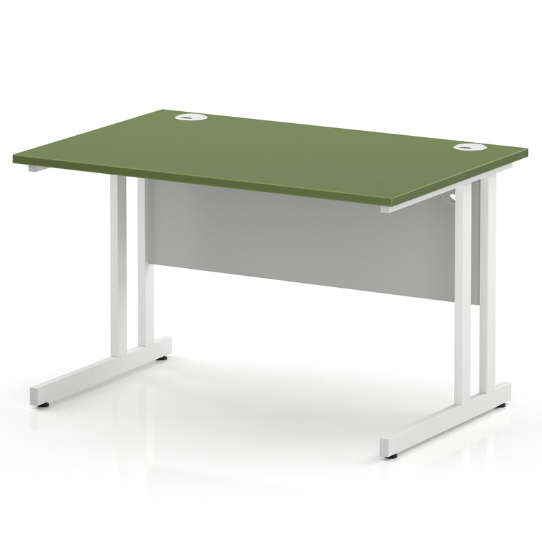 Impulse 1200mm Straight Desk Cantilever Leg