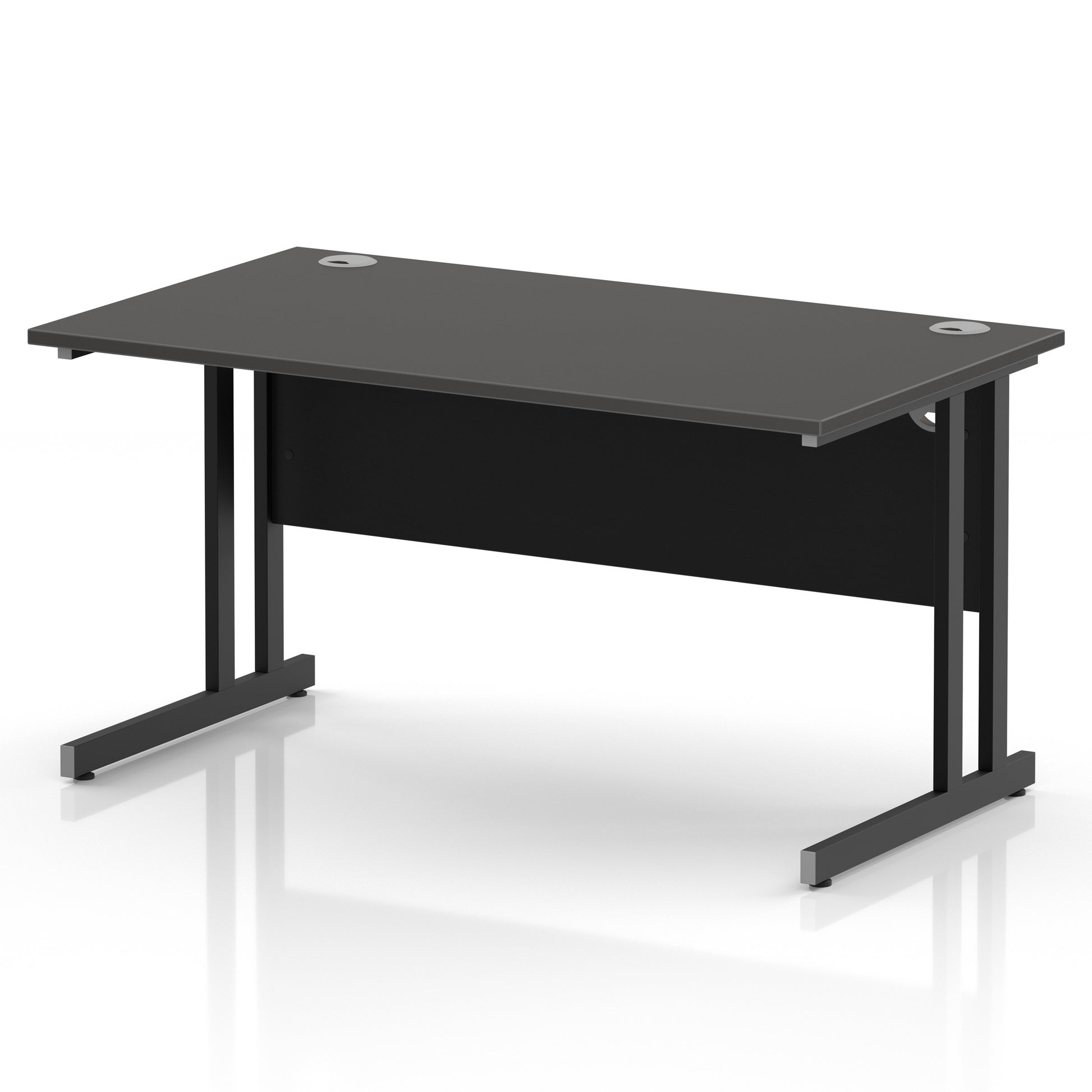 Impulse 1400mm Straight Desk Cantilever Leg