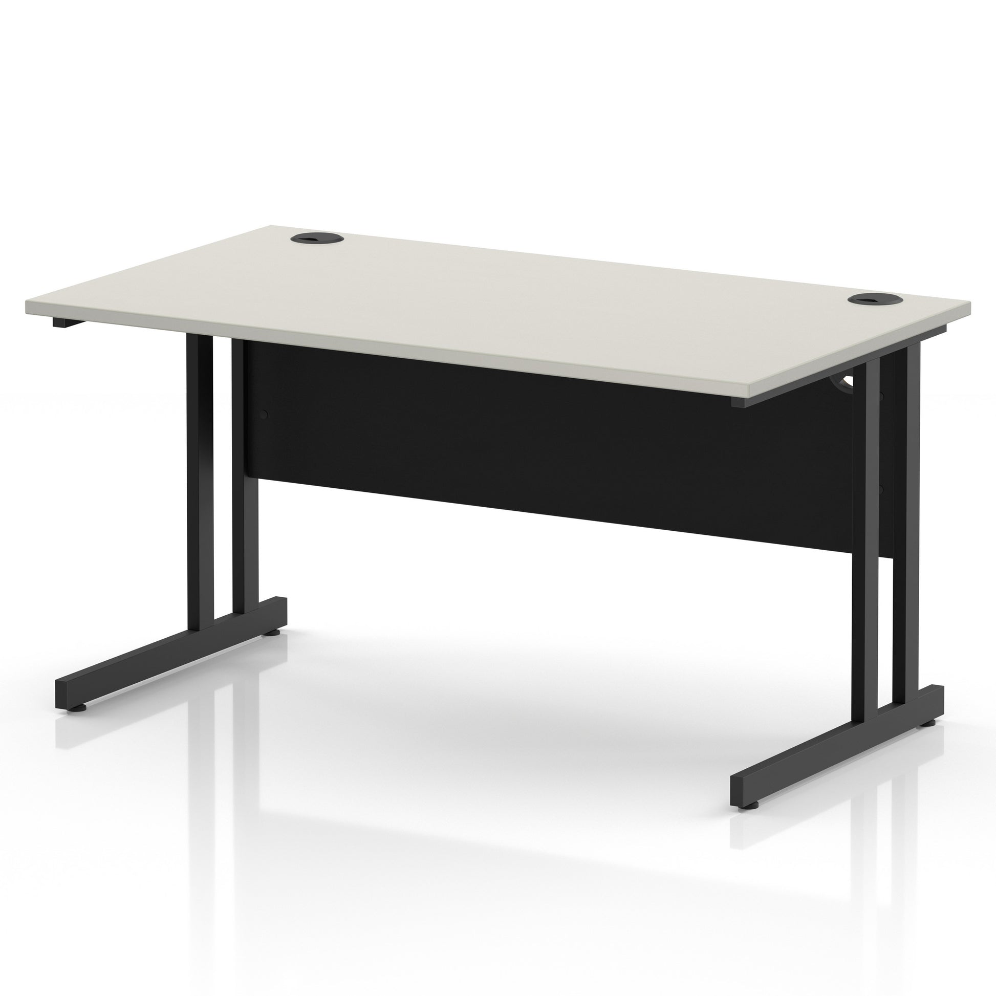 Impulse 1400mm Straight Desk Cantilever Leg