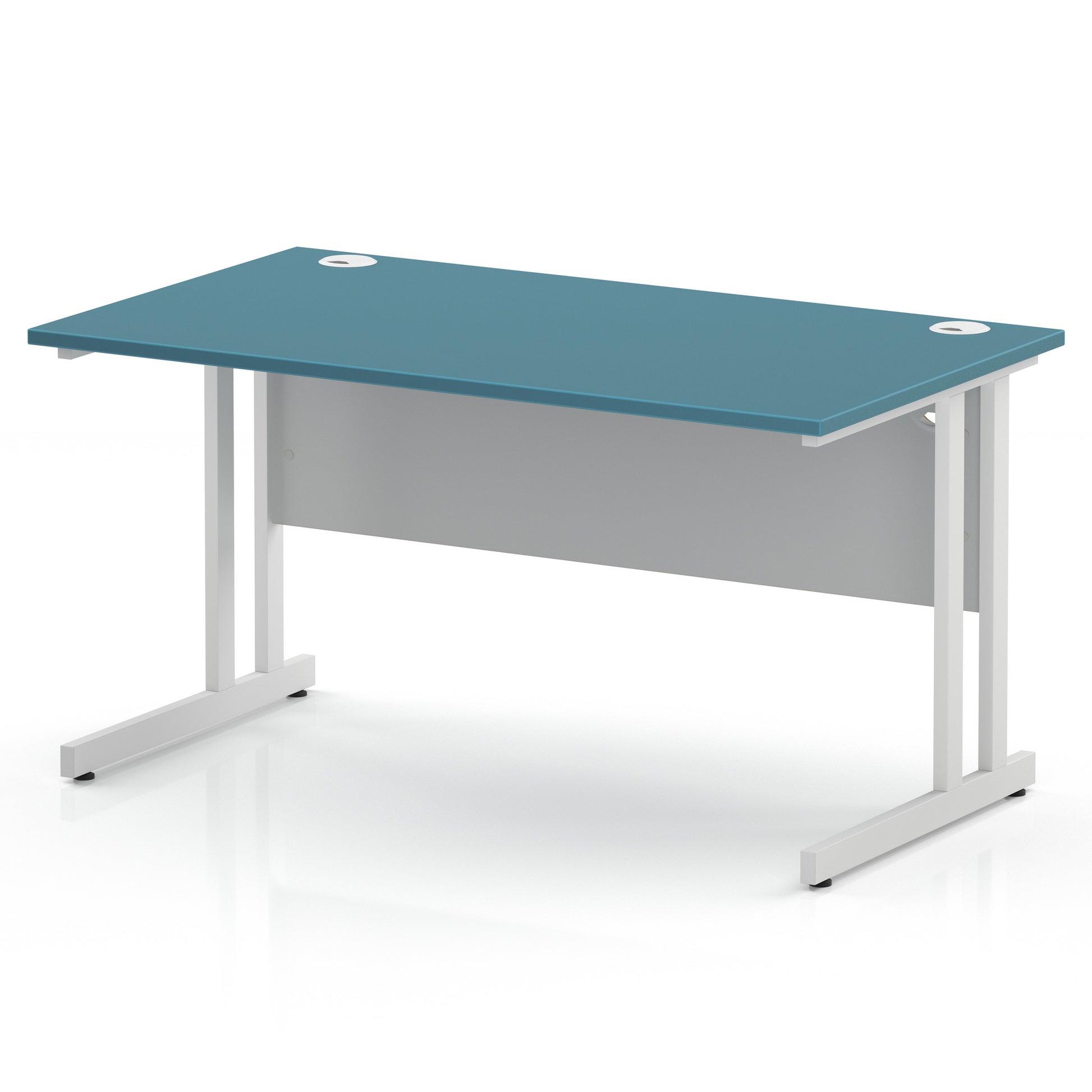 Impulse 1400mm Straight Desk Cantilever Leg