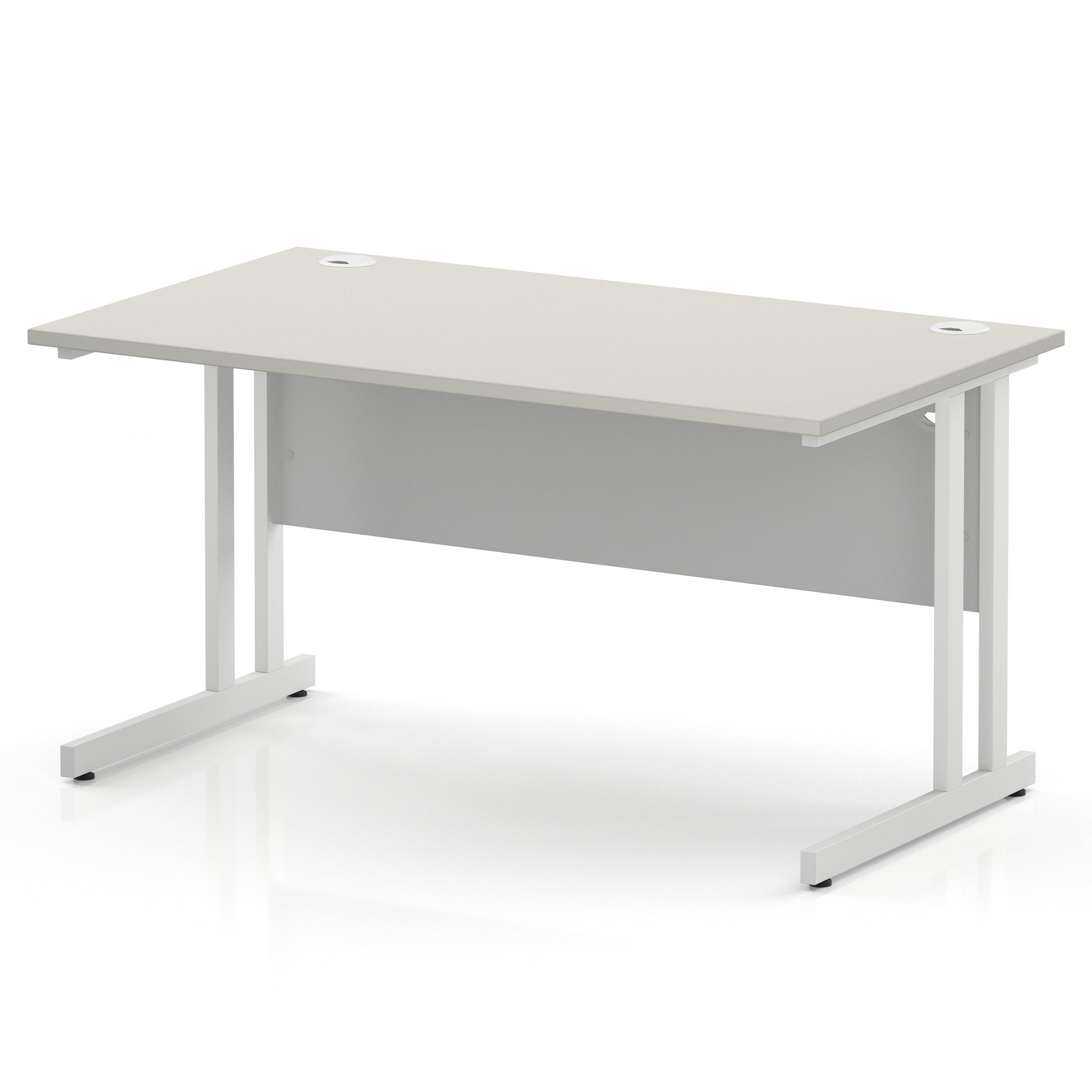 Impulse 1400mm Straight Desk Cantilever Leg