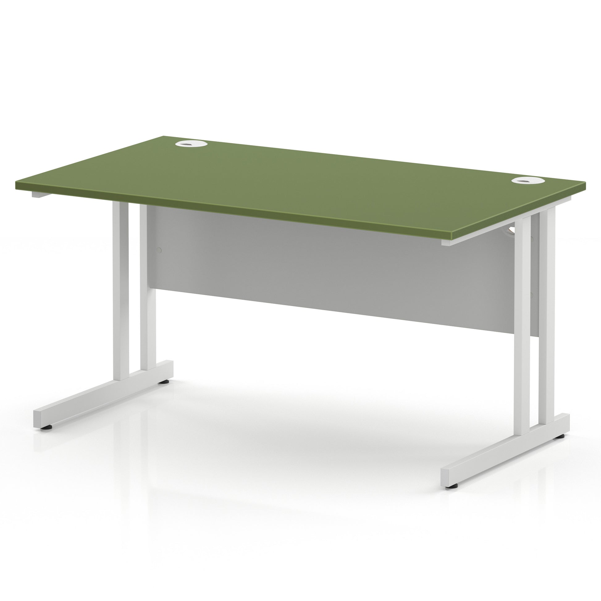 Impulse 1400mm Straight Desk Cantilever Leg