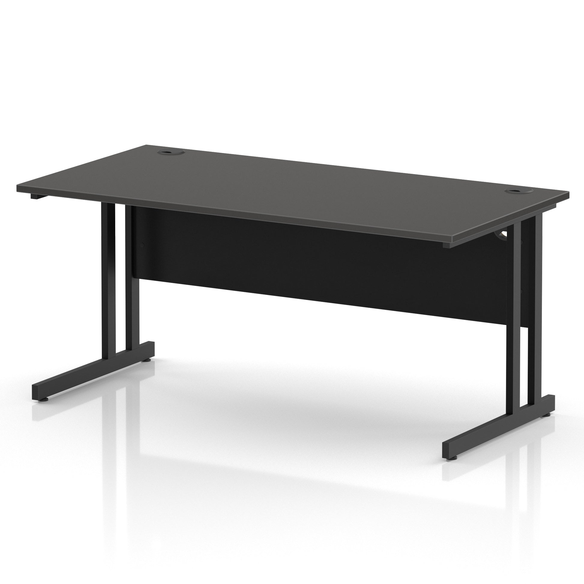 Impulse 1600mm Straight Desk Cantilever Leg