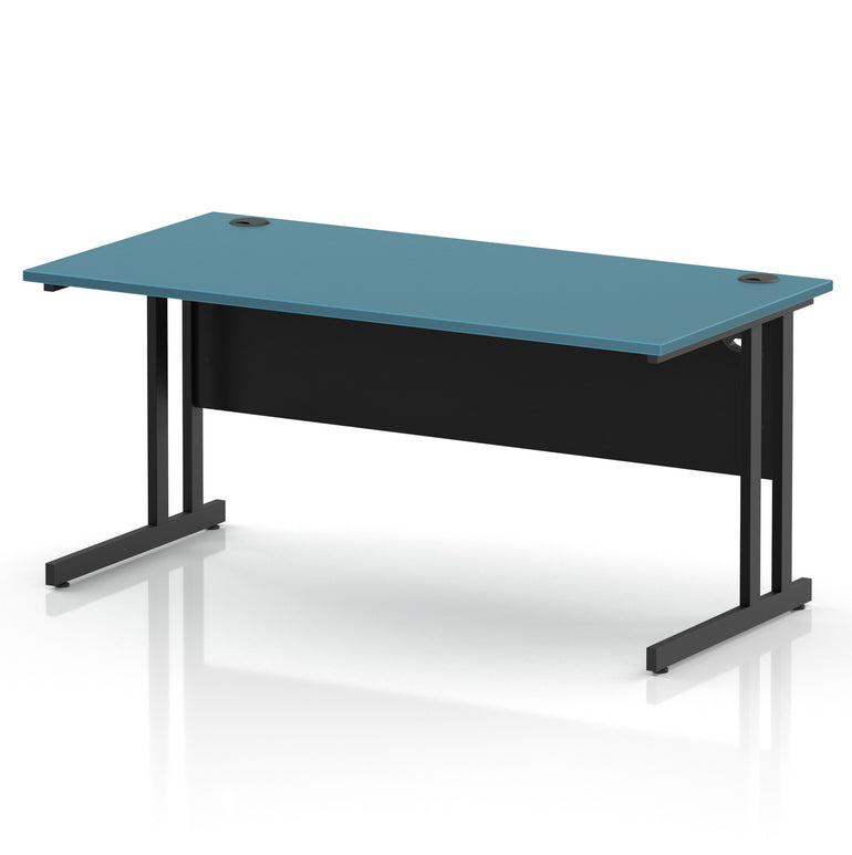 Impulse 1600mm Straight Desk Cantilever Leg
