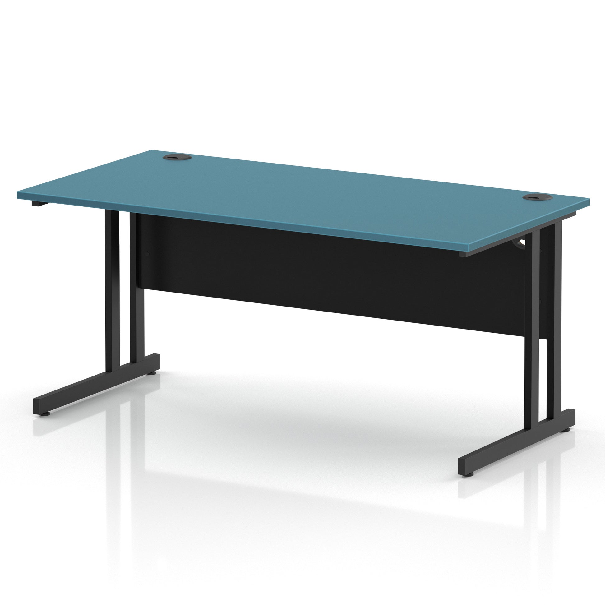Impulse 1600mm Straight Desk Cantilever Leg