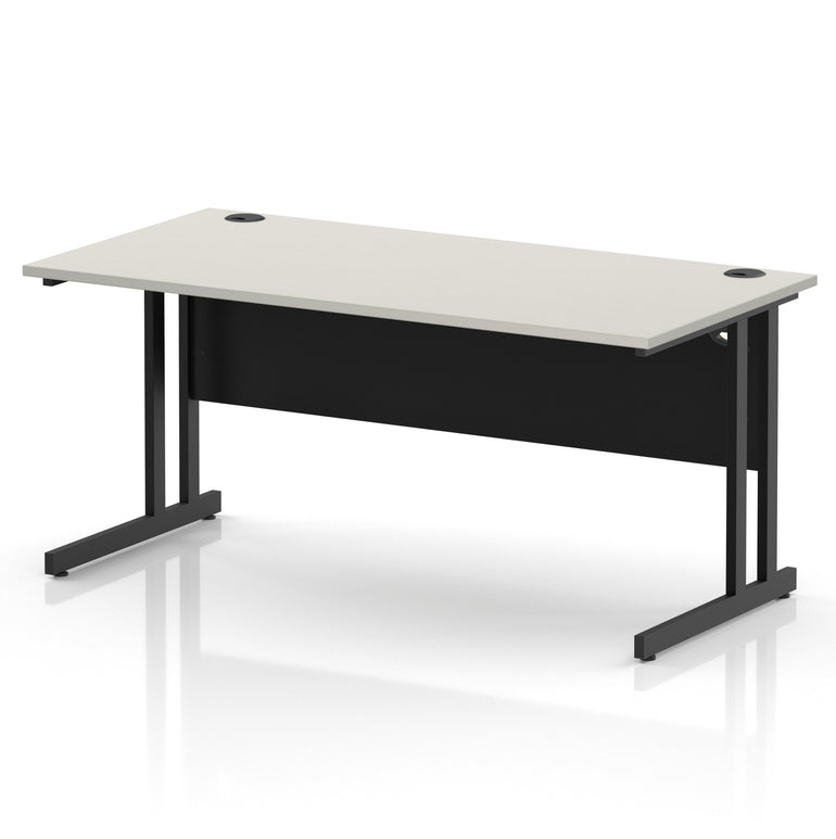 Impulse 1600mm Straight Desk Cantilever Leg