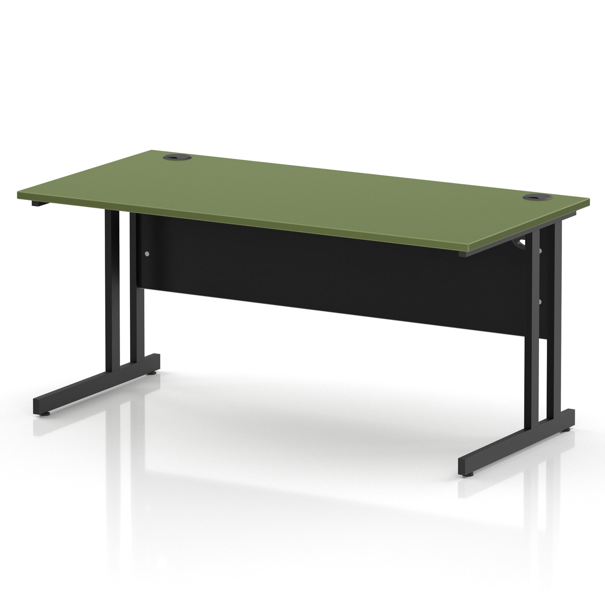 Impulse 1600mm Straight Desk Cantilever Leg