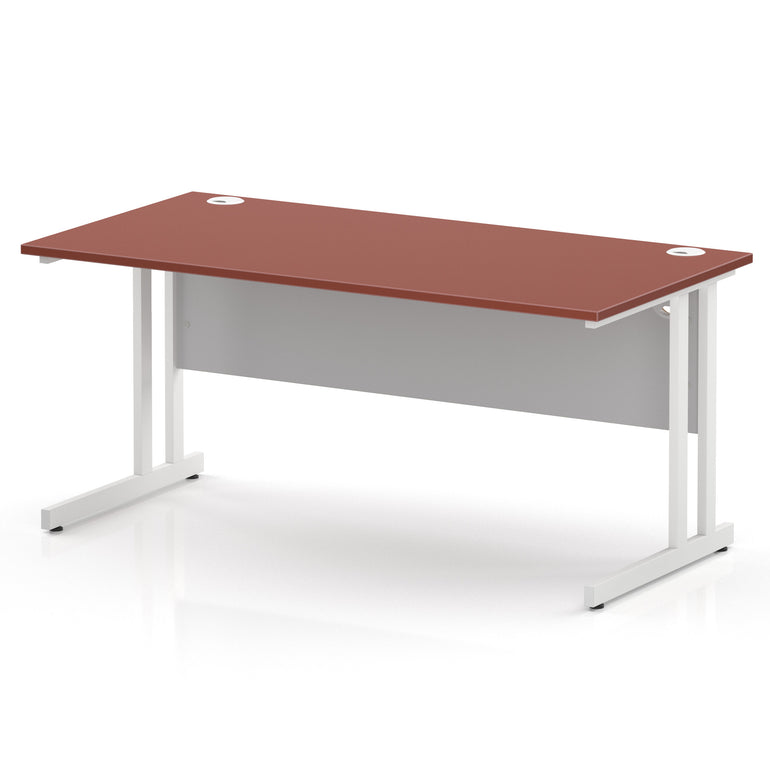 Impulse 1600mm Straight Desk Cantilever Leg