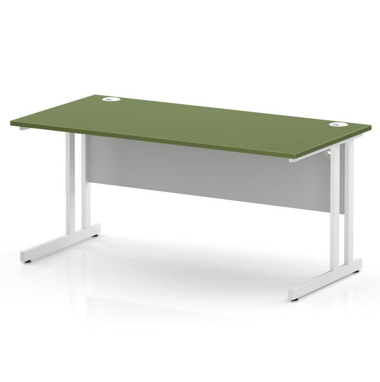 Impulse 1600mm Straight Desk Cantilever Leg