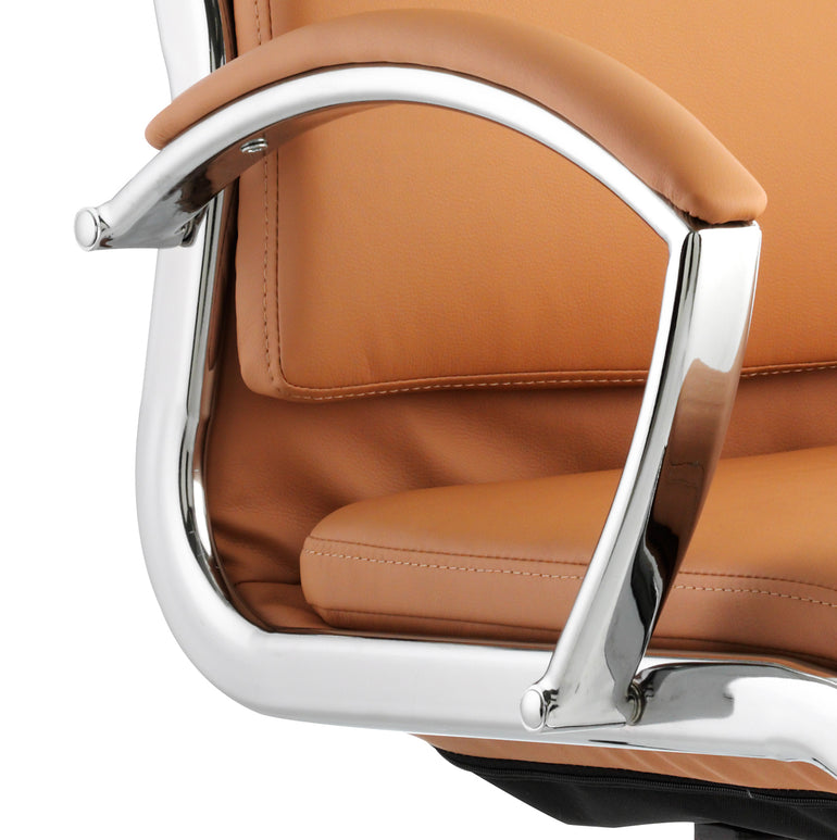 Classic Medium Back Cantilever Visitor Chair with Arms