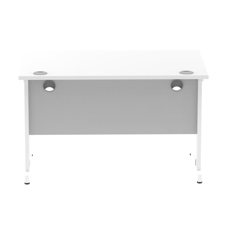 Impulse 1200mm Straight Desk Cable Managed Leg